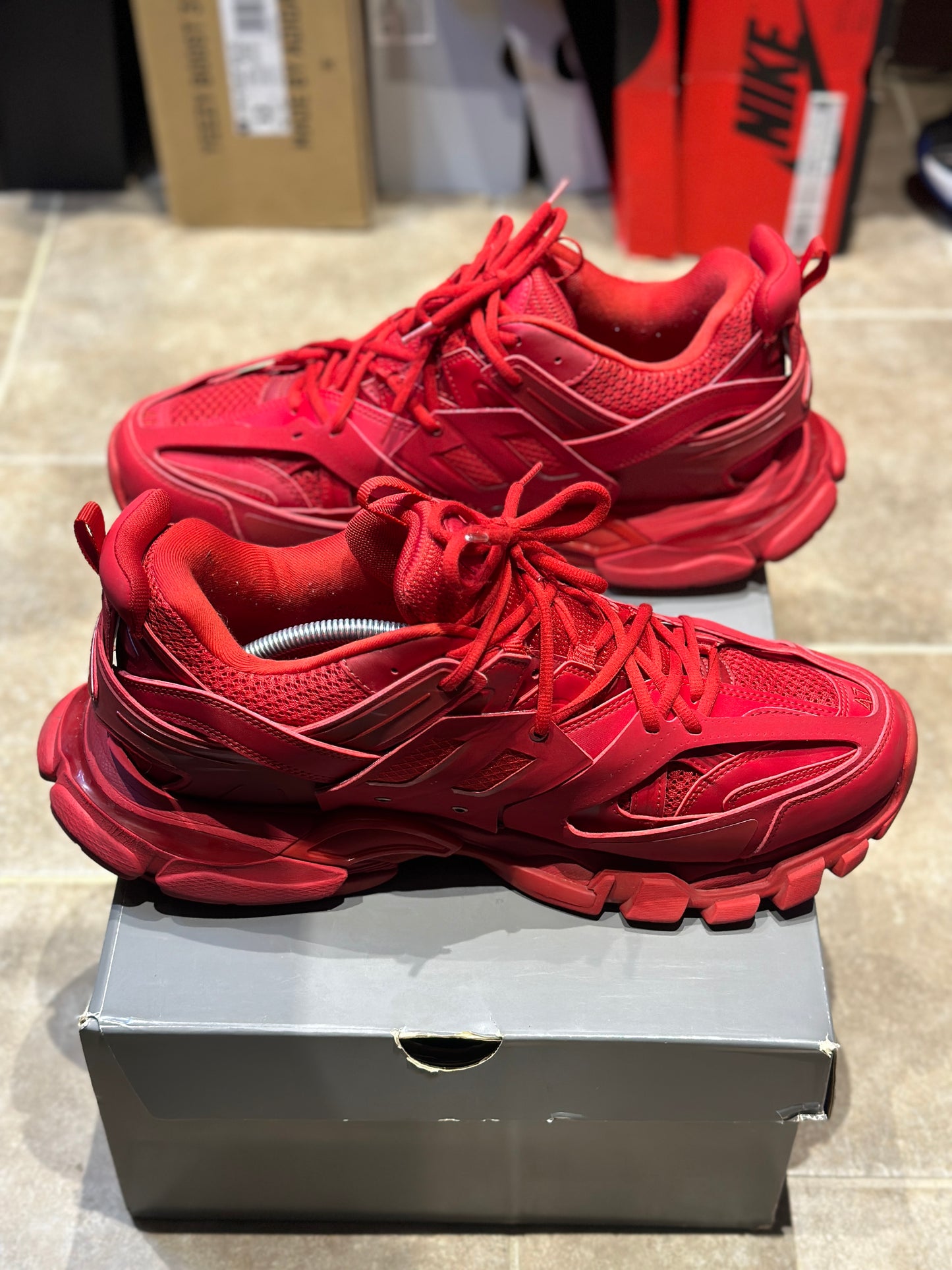 Size 47 - Balenciaga Track Red