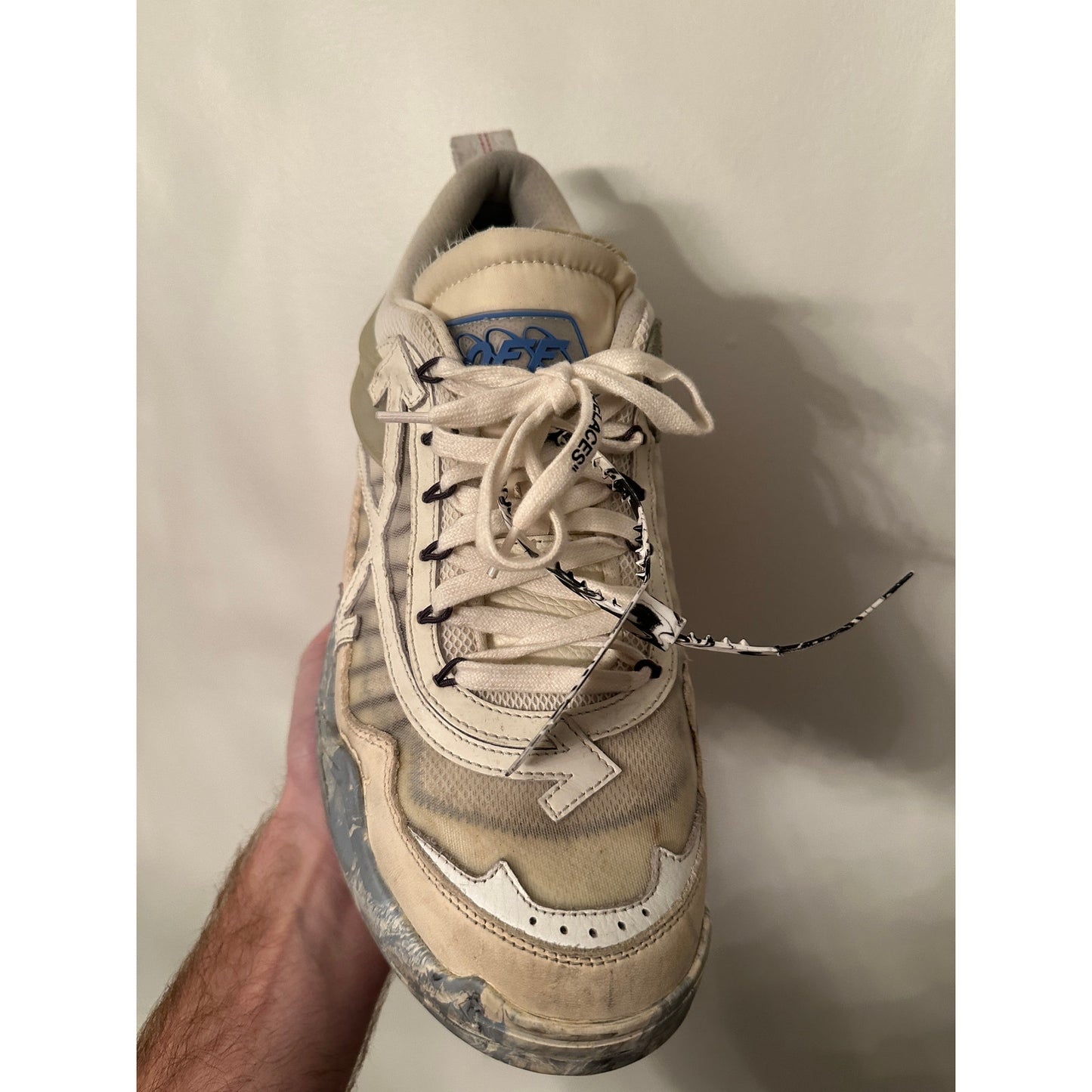 Size 13 - OFF-WHITE Odsy-1000 Blue Marble