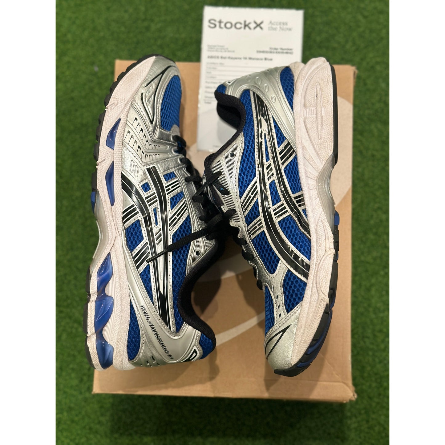Size 9 - Asics Gel-kayano 14 Silver Blue Men's Shoes 1201a019-401
