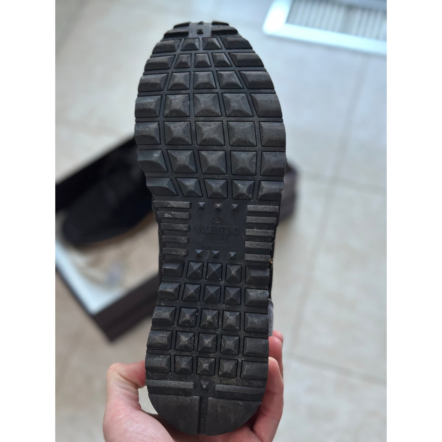 Size 8 - Valentino Garavani Rockrunner mesh sneakers