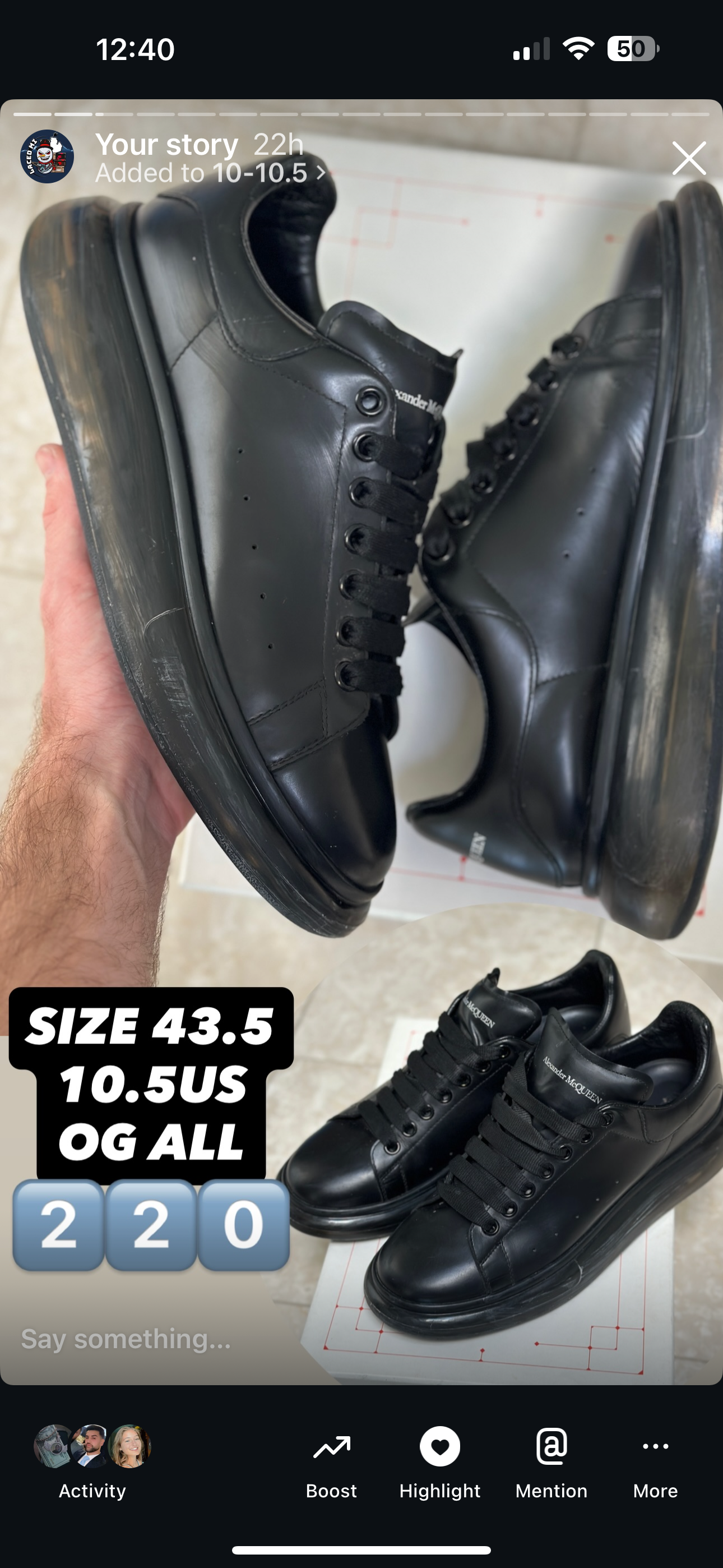 Dior b27 & McQueen Bundle