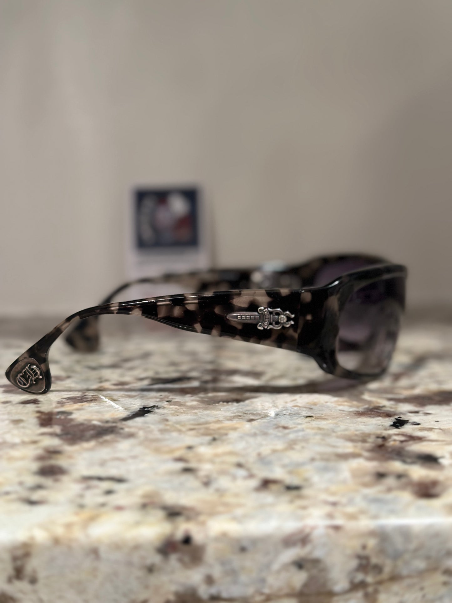 Chrome Hearts “Dixie Normous” Shield Glasses