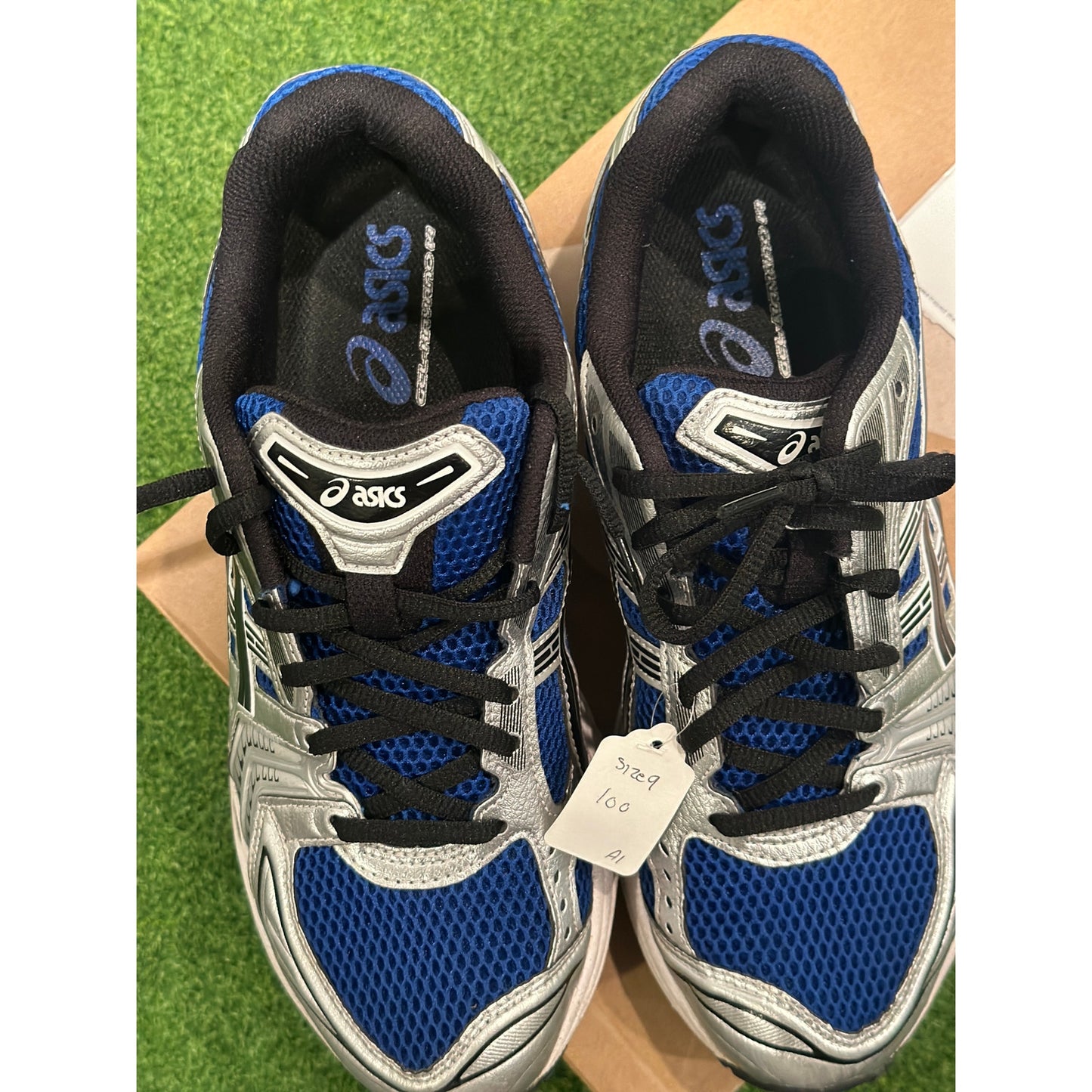 Size 9 - Asics Gel-kayano 14 Silver Blue Men's Shoes 1201a019-401