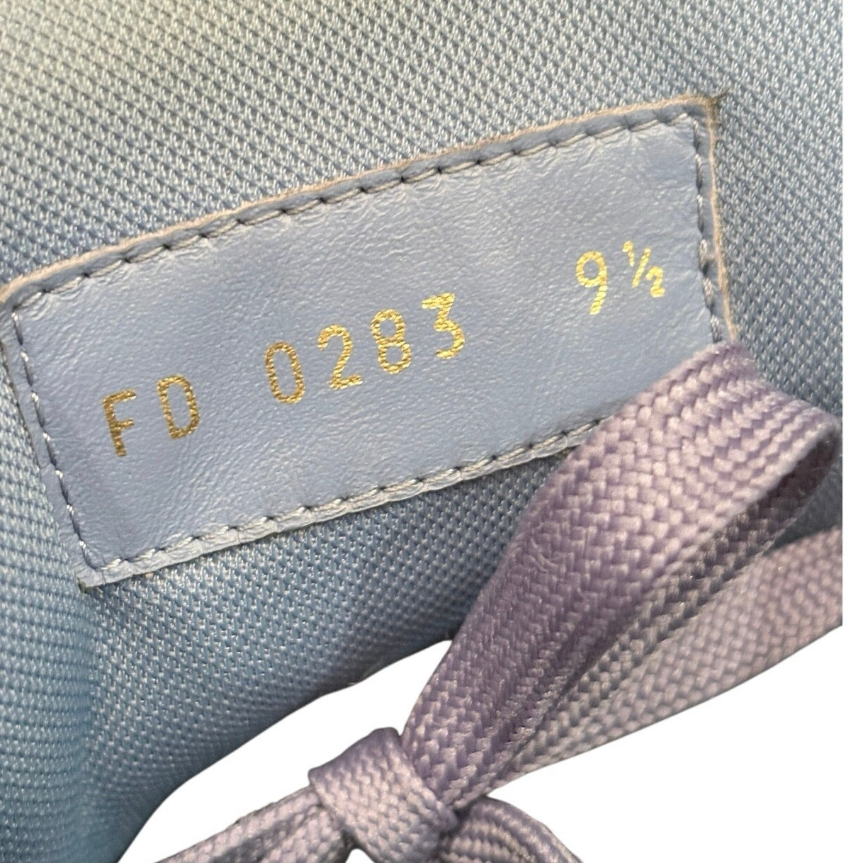 Louis Vuitton Trainers Monogram Blue Denim Mens 9.5 LV