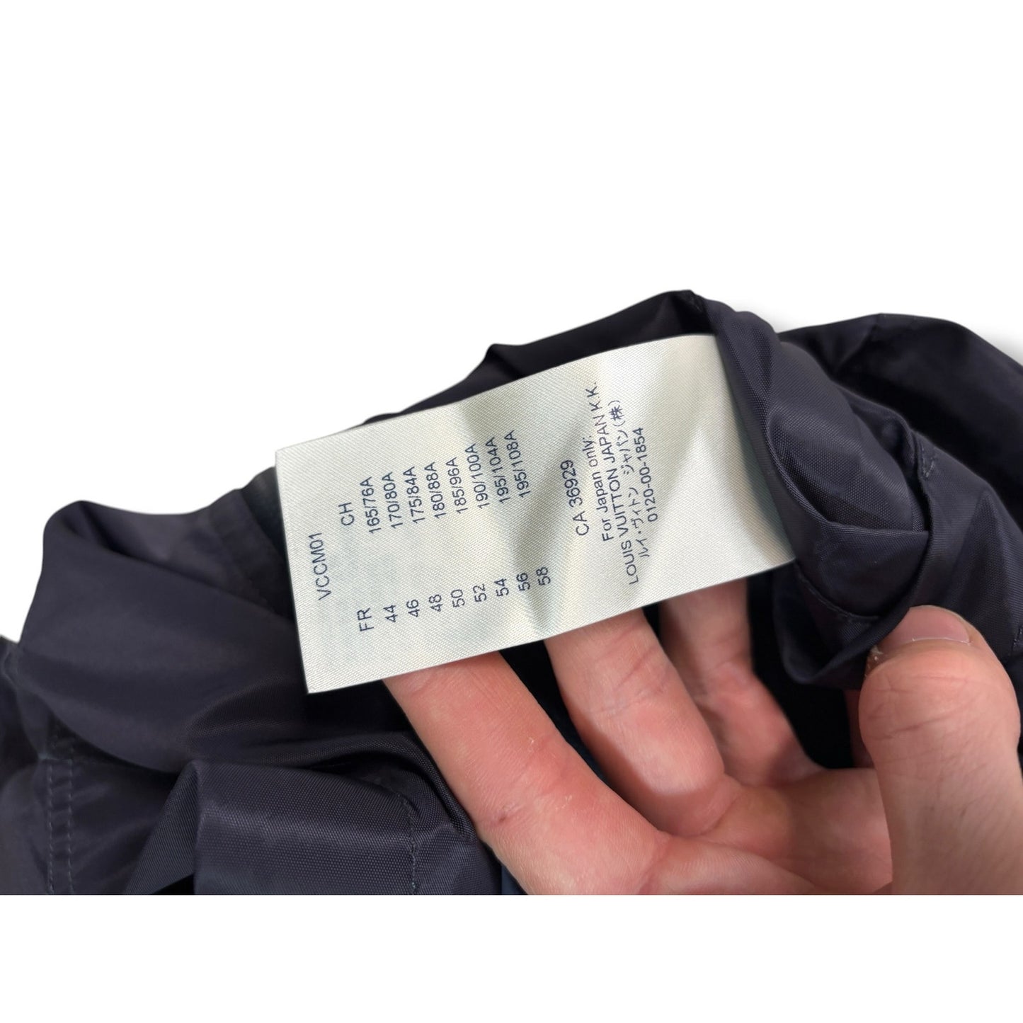 Louis Vuitton Monogram Reversible Windbreaker in navy | Medium