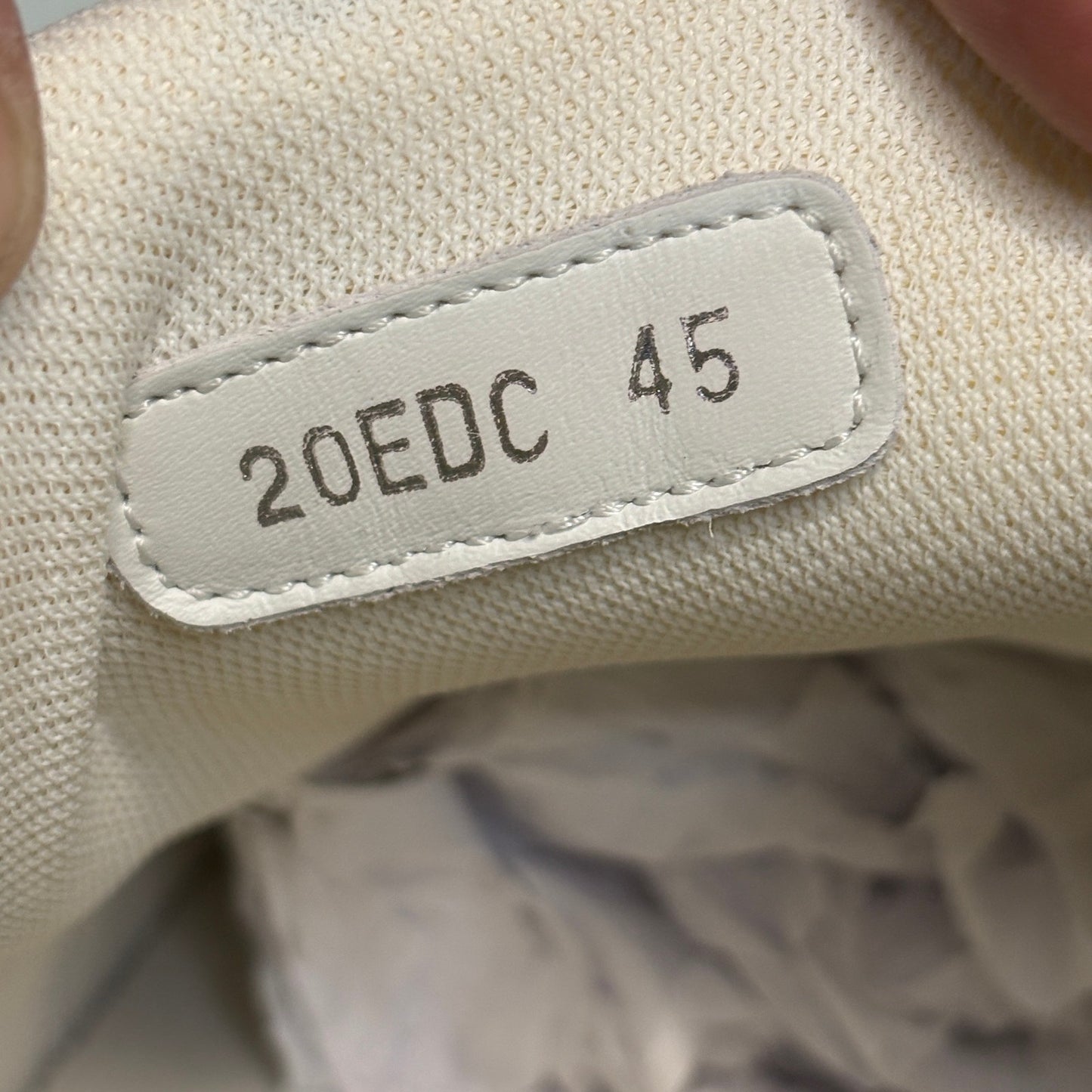 Dior B22 Reflective Baby Blue / White Sneakers | Size 45 (12US)