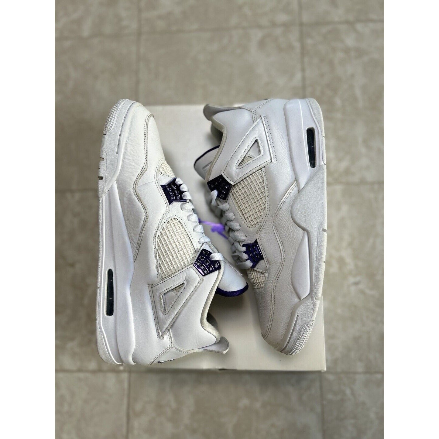 Size 10.5 - Jordan 4 Retro Mid Purple Metallic