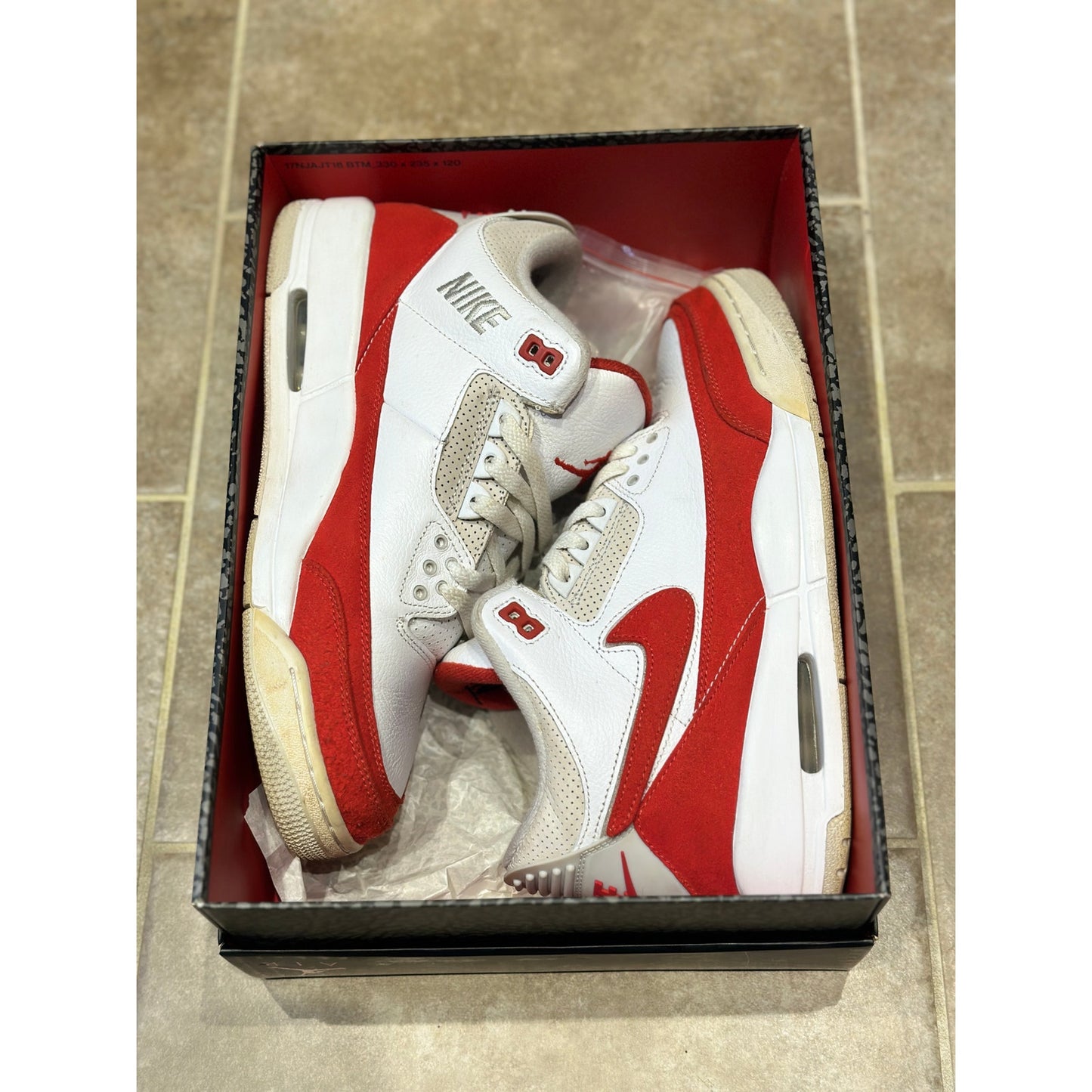 Size 10 - Air Jordan 3 Retro Tinker 'Air Max 1'