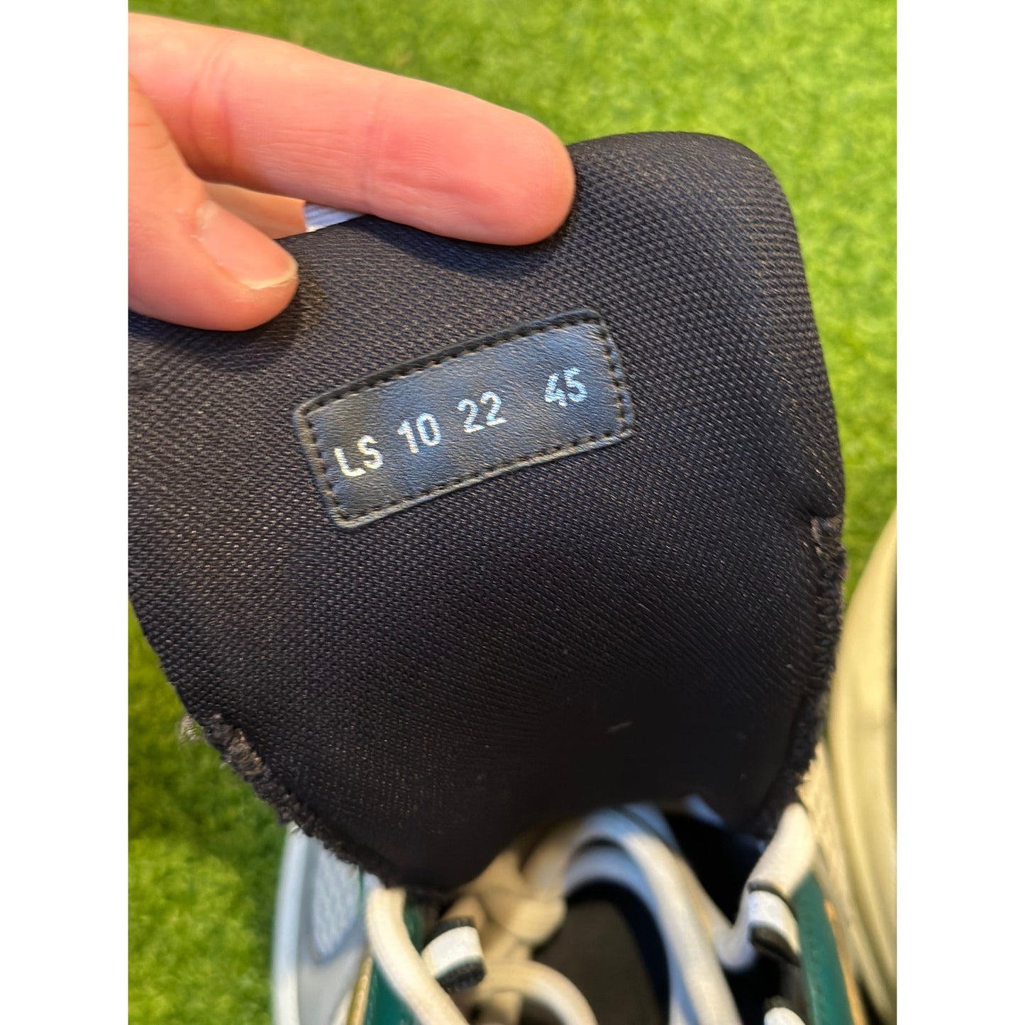Size 12 - Dior B22 White Black Green Gold