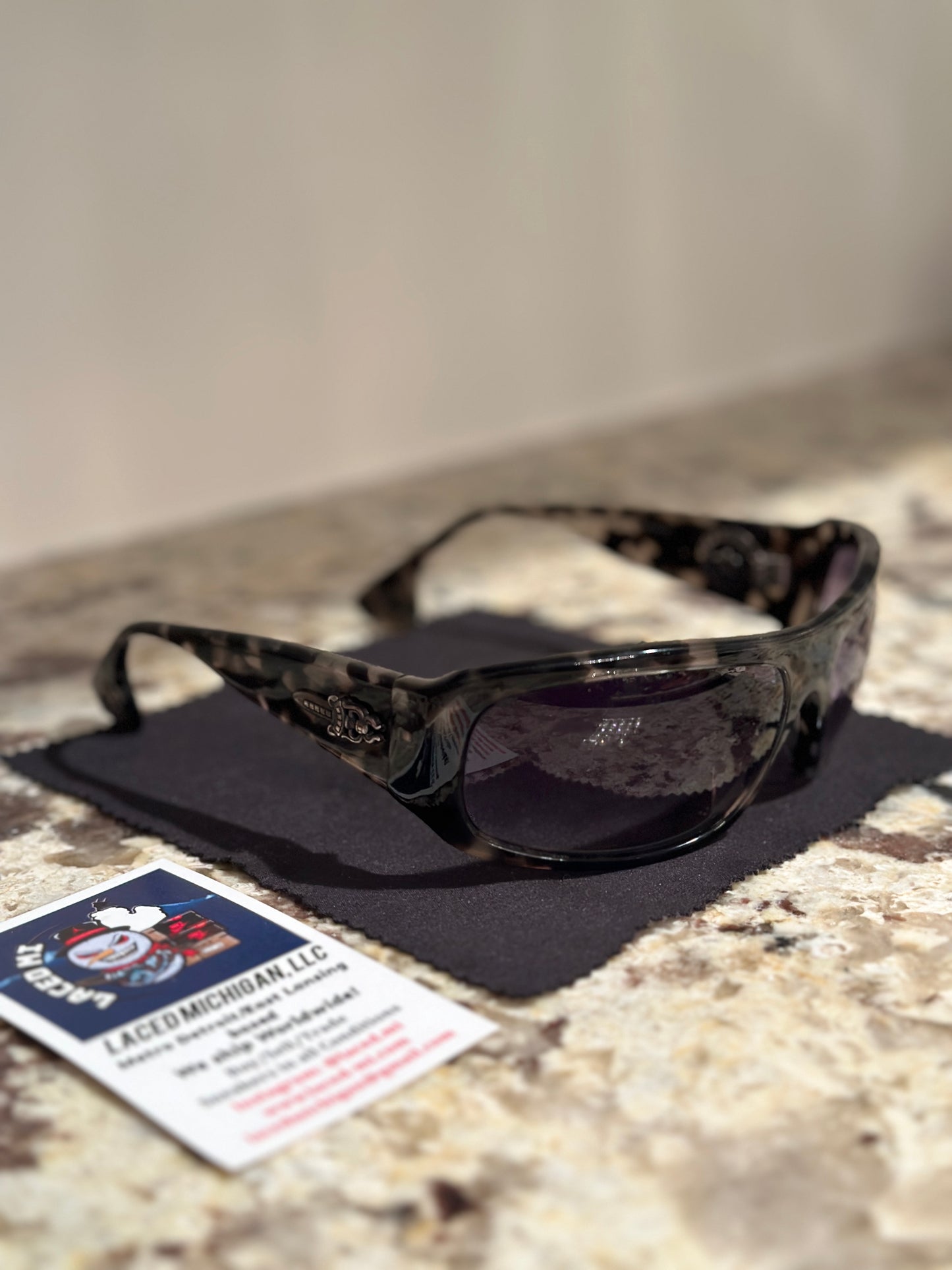 Chrome Hearts “Dixie Normous” Shield Glasses