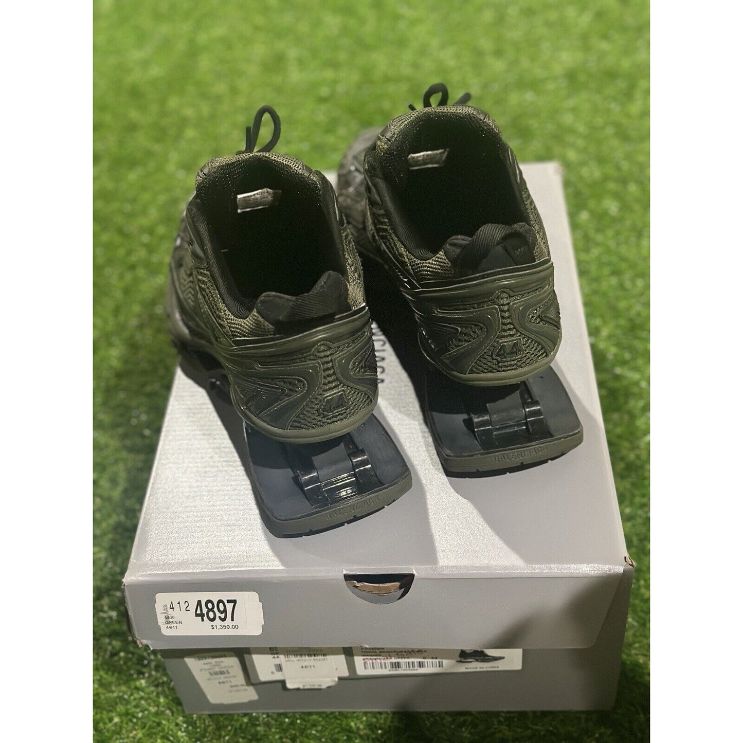 Balenciaga Expander Olive Size 11
