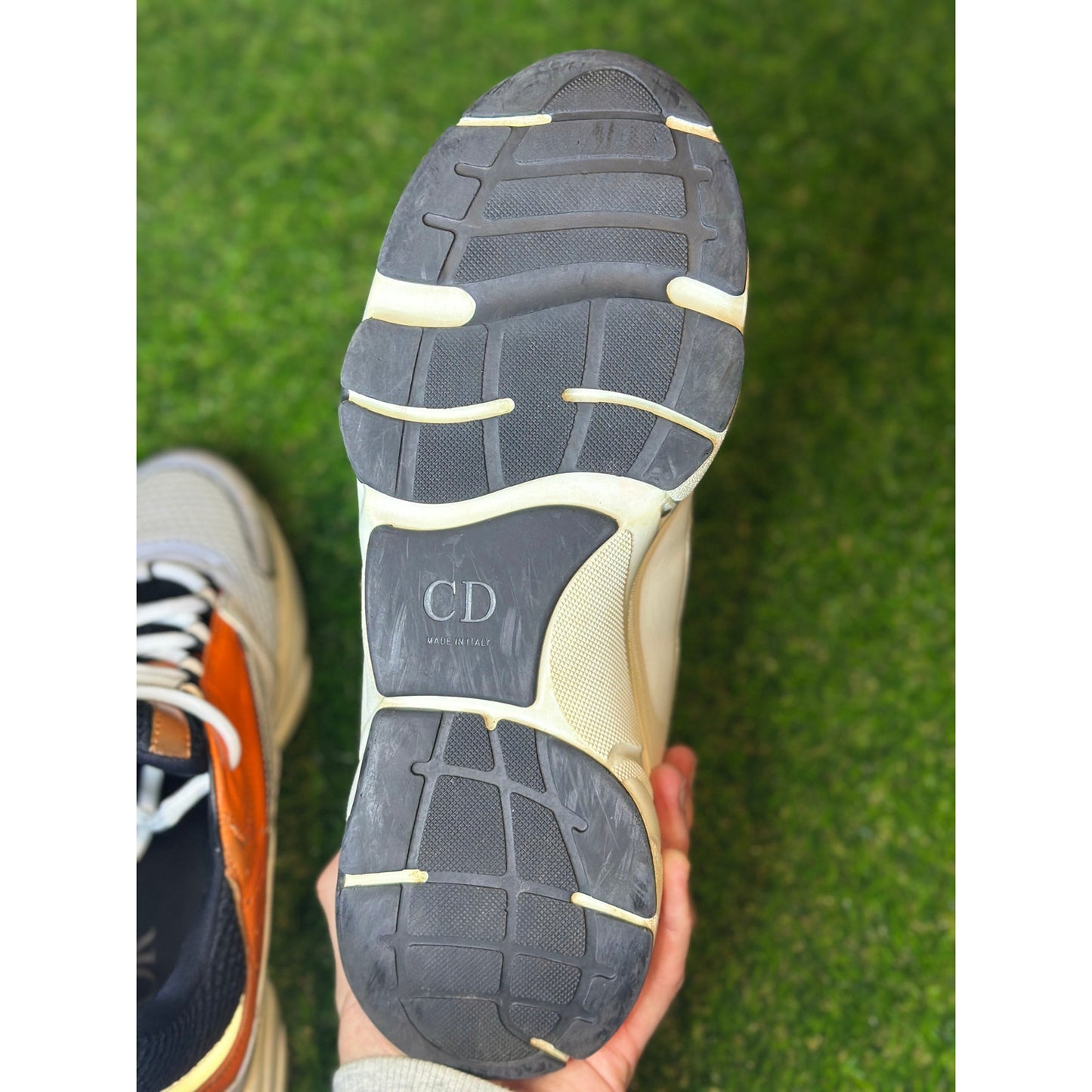 Size 11 - Dior B22 Orange/White Sneakers