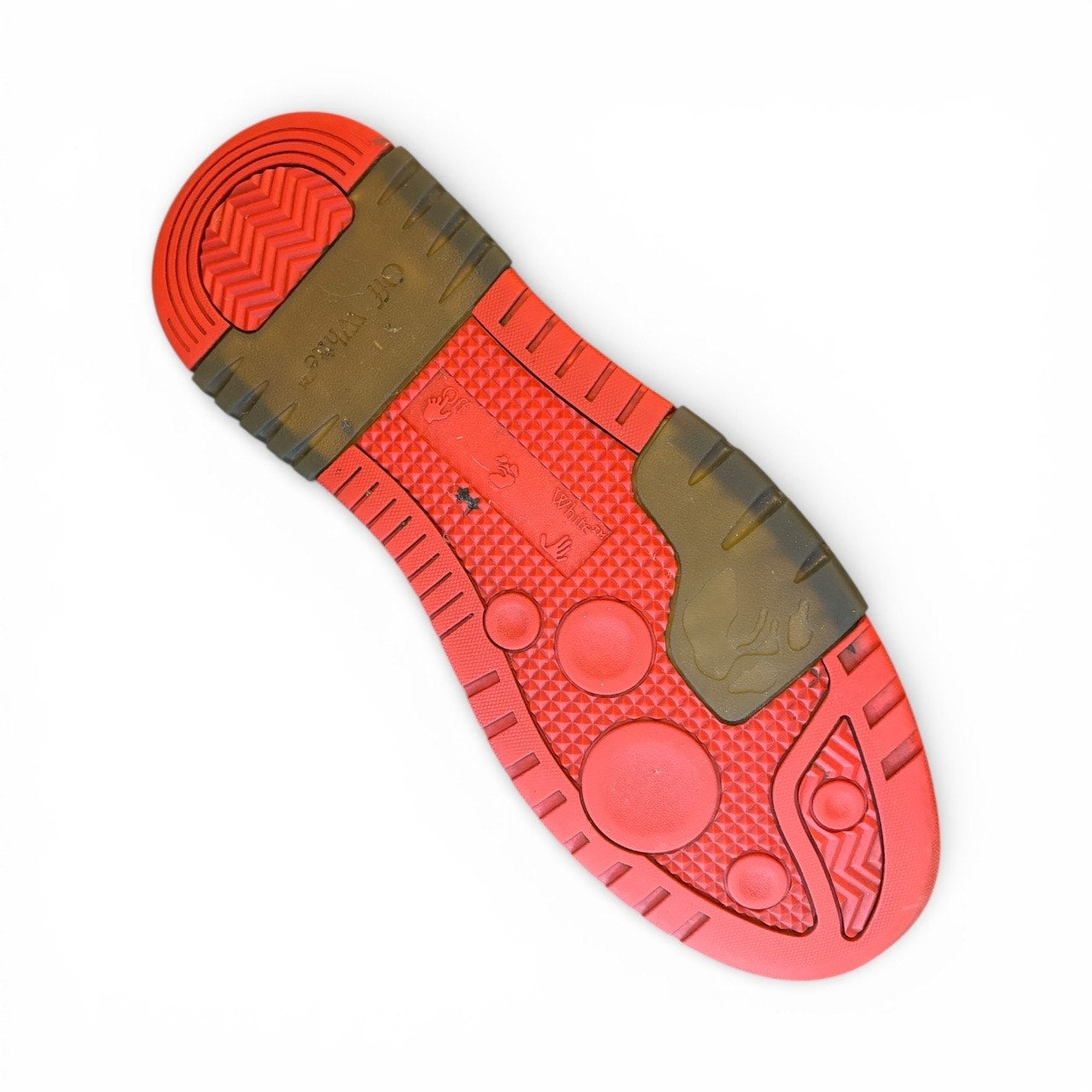 Off-White Out Of Office Men's Sneakers Red White Black 12US