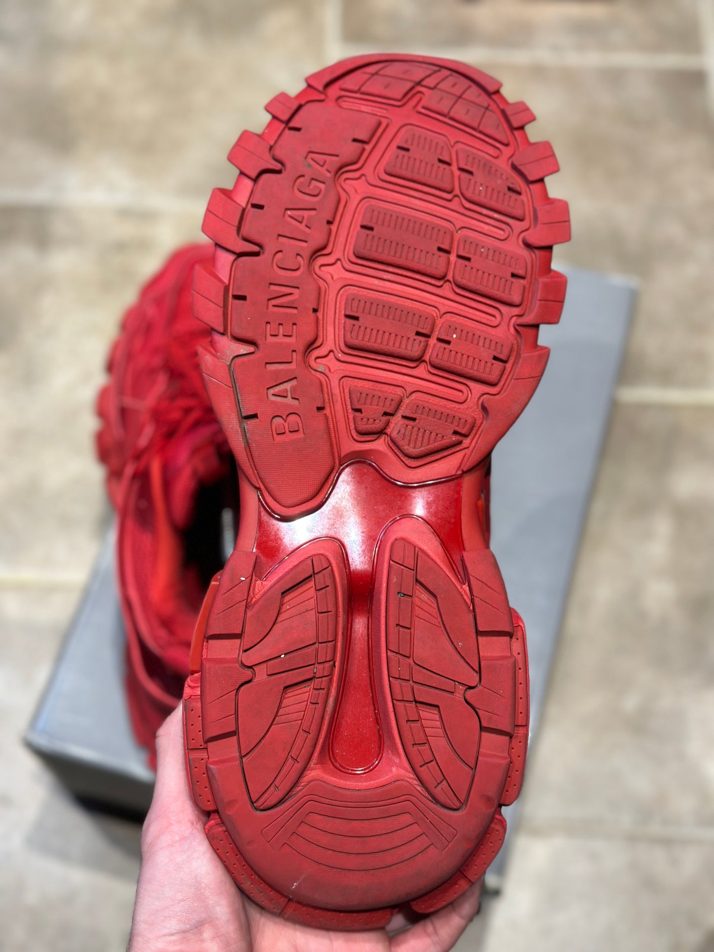 Size 47 - Balenciaga Track Red