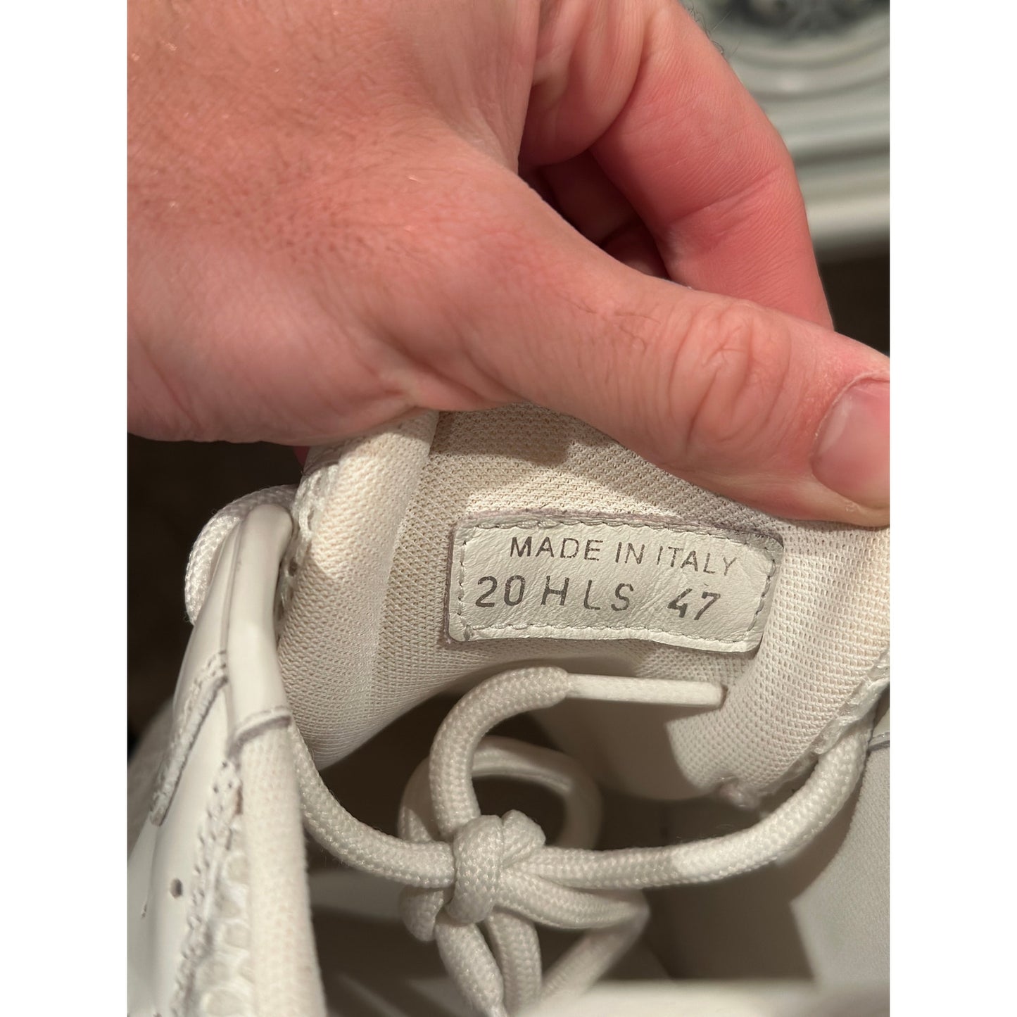 Size 14 - Dior B22 White Sneakers
