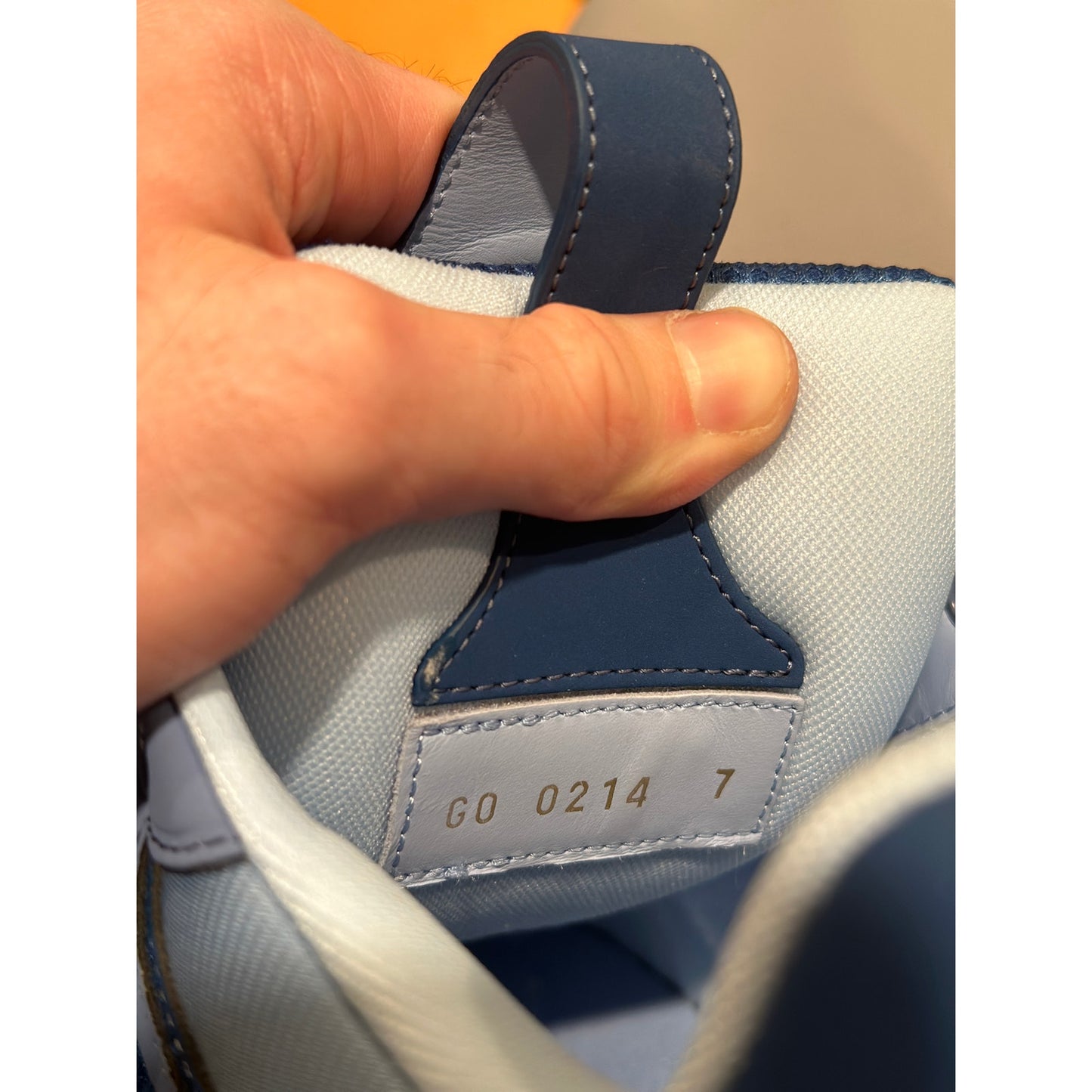 Size 9 - Louis Vuitton Skate Sneaker Blue