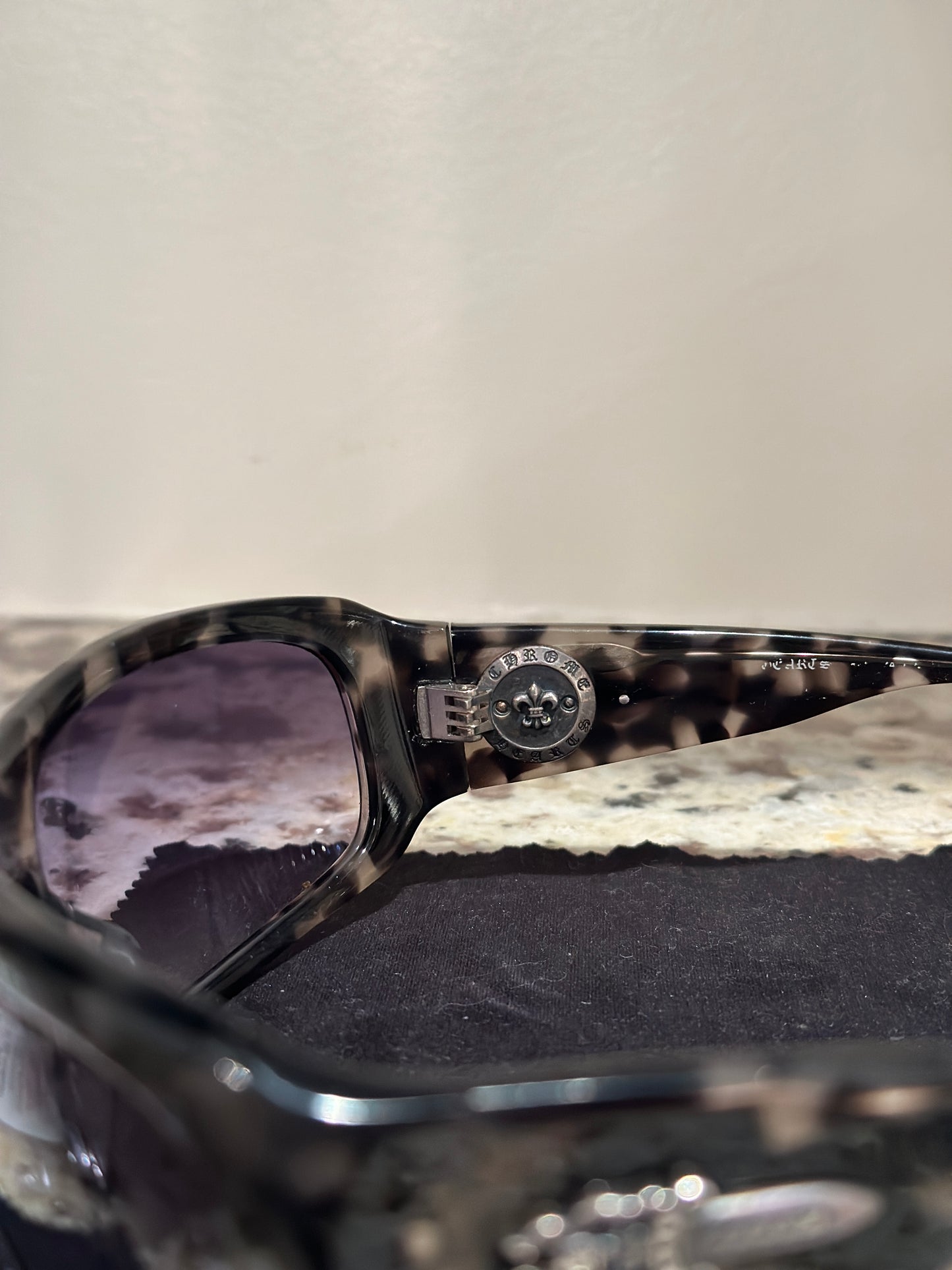 Chrome Hearts “Dixie Normous” Shield Glasses