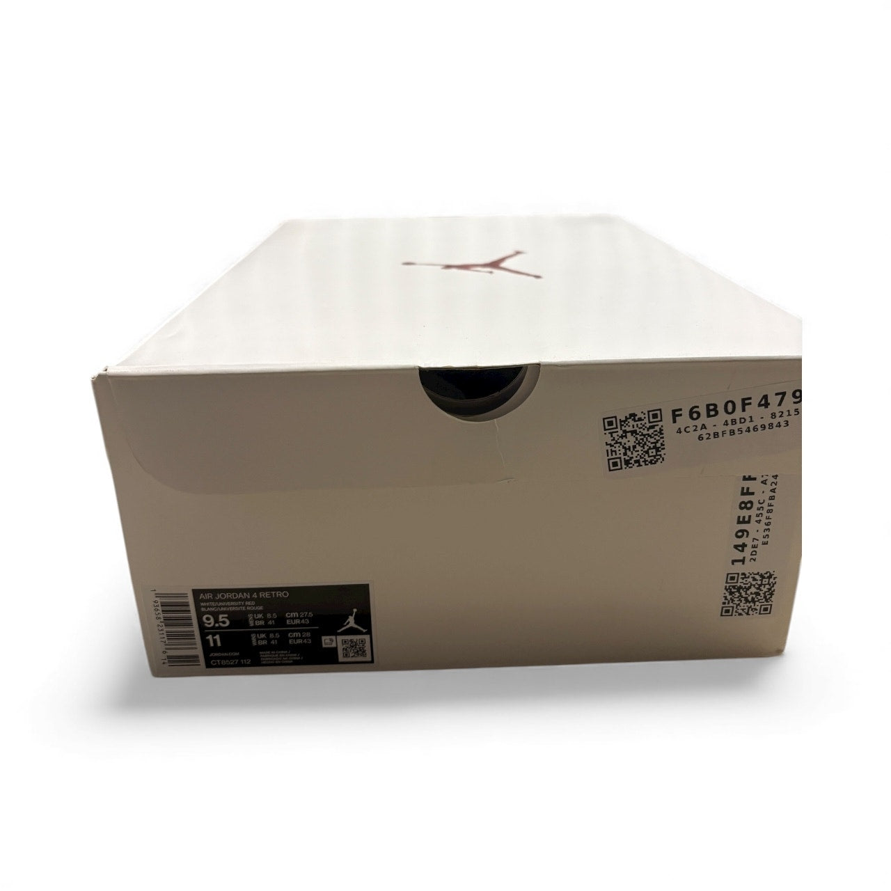 Size 9.5 - Air Jordan 4 Retro 'Orange Metallic' Sneakers