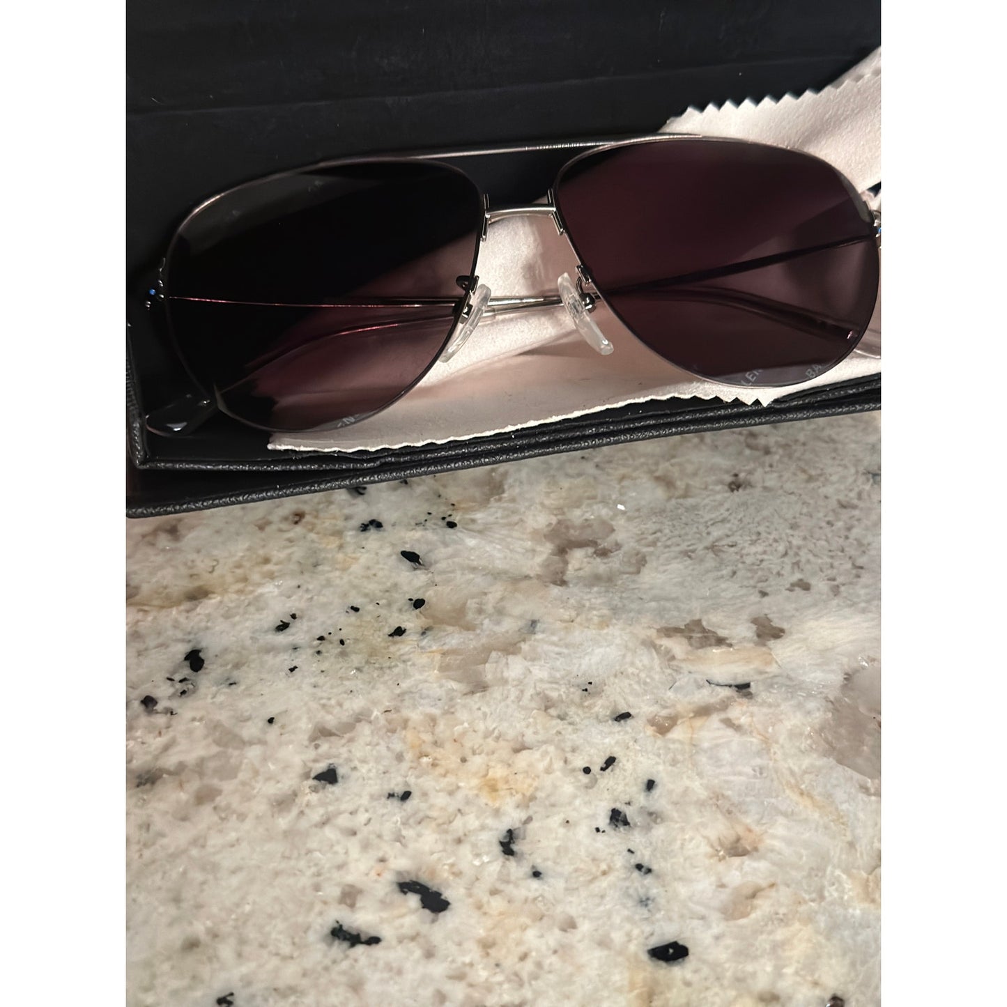 Balenciaga Aviator Logo-print Glasses