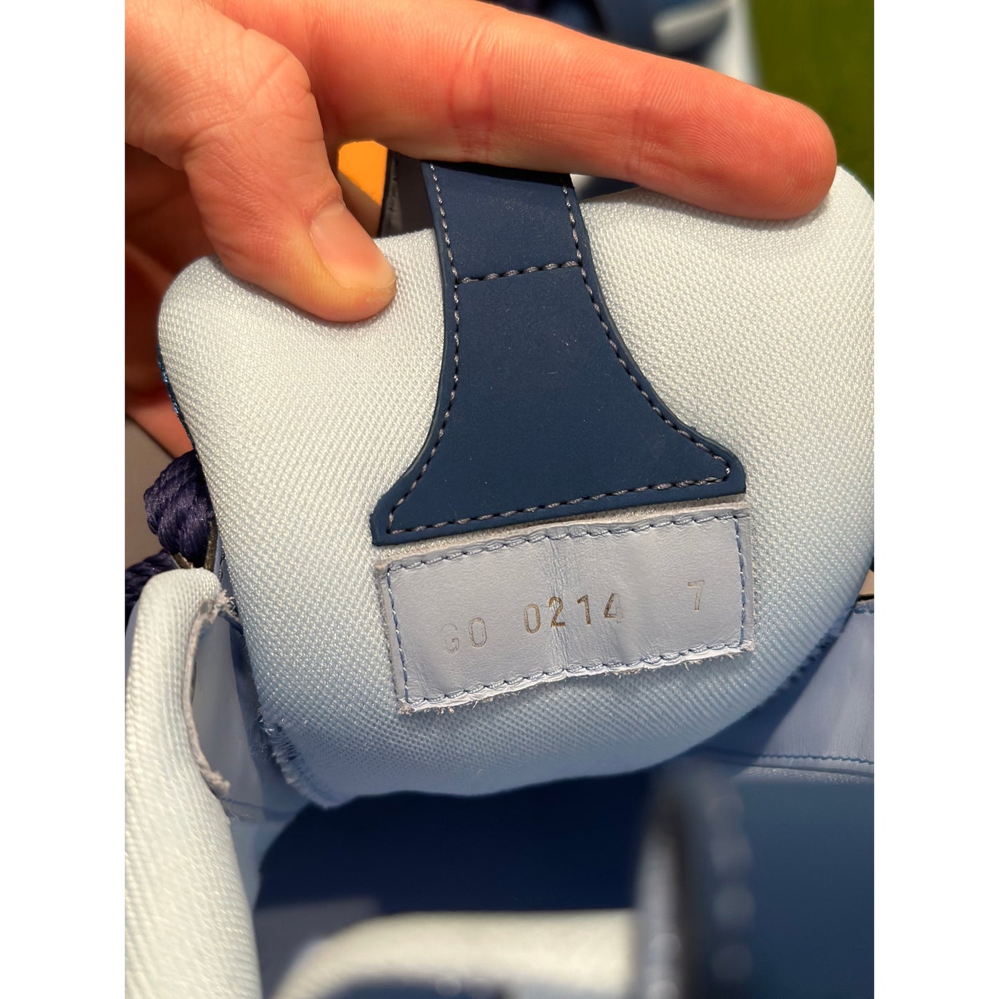 Size 9 - Louis Vuitton Skate Sneaker Blue