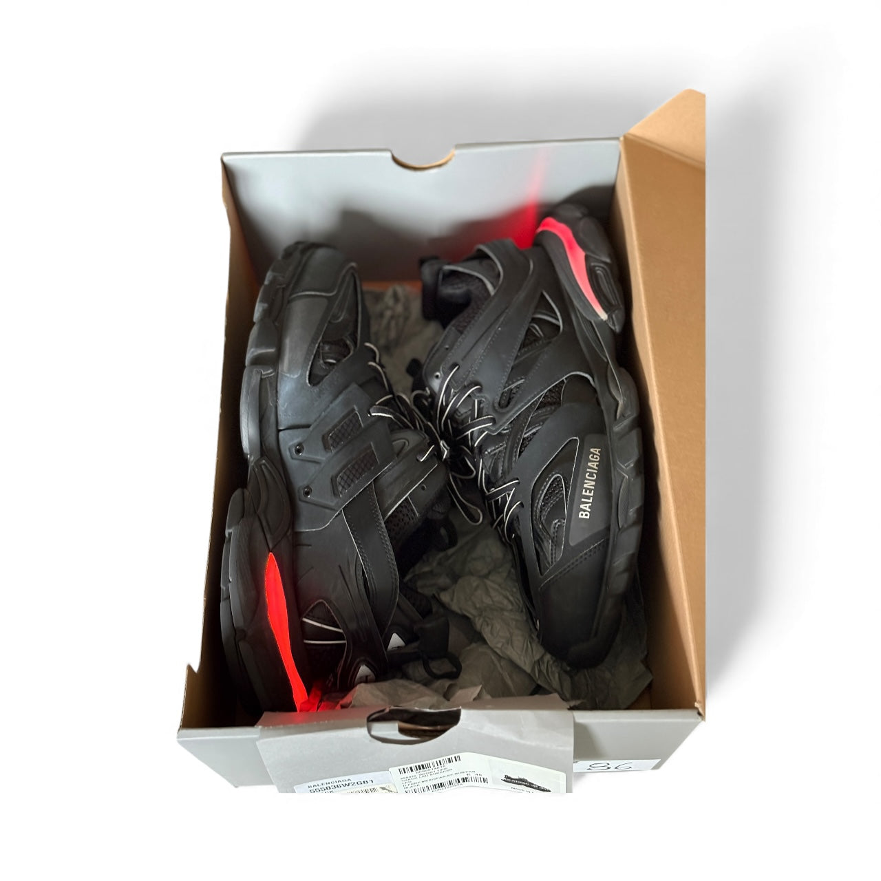 Sz 12 - Balenciaga LED Track Sneakers