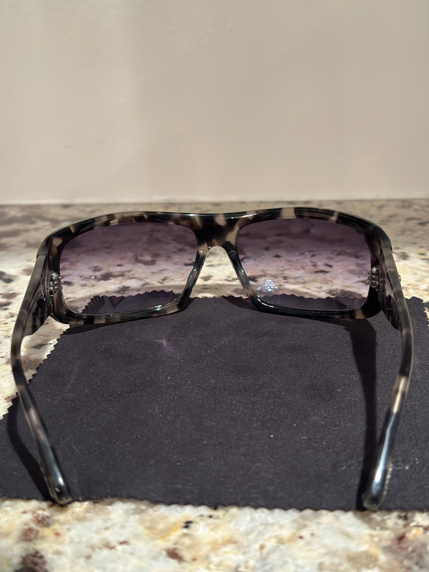 Chrome Hearts “Dixie Normous” Shield Glasses