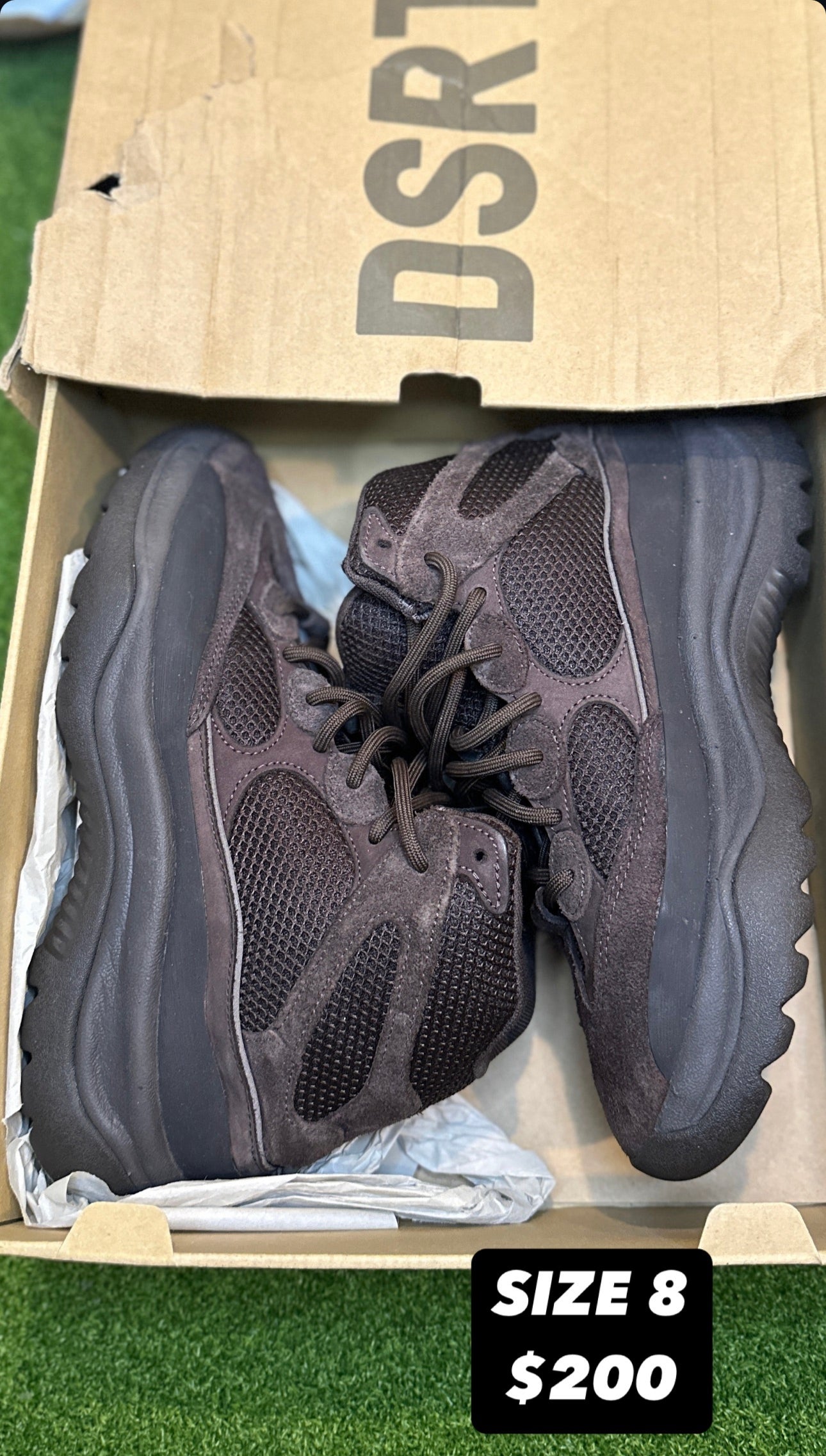 Size 8 - Yeezy Boot Brown