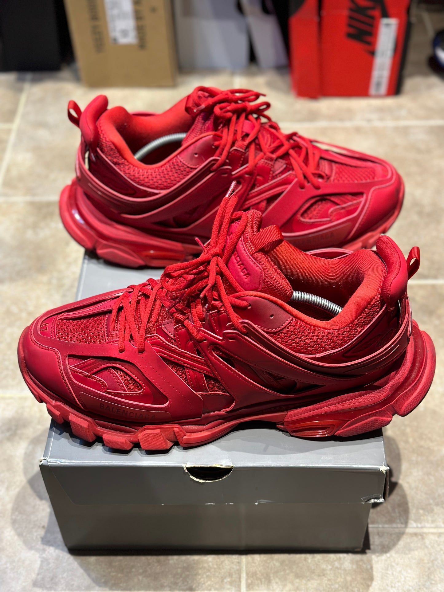 Size 47 - Balenciaga Track Red