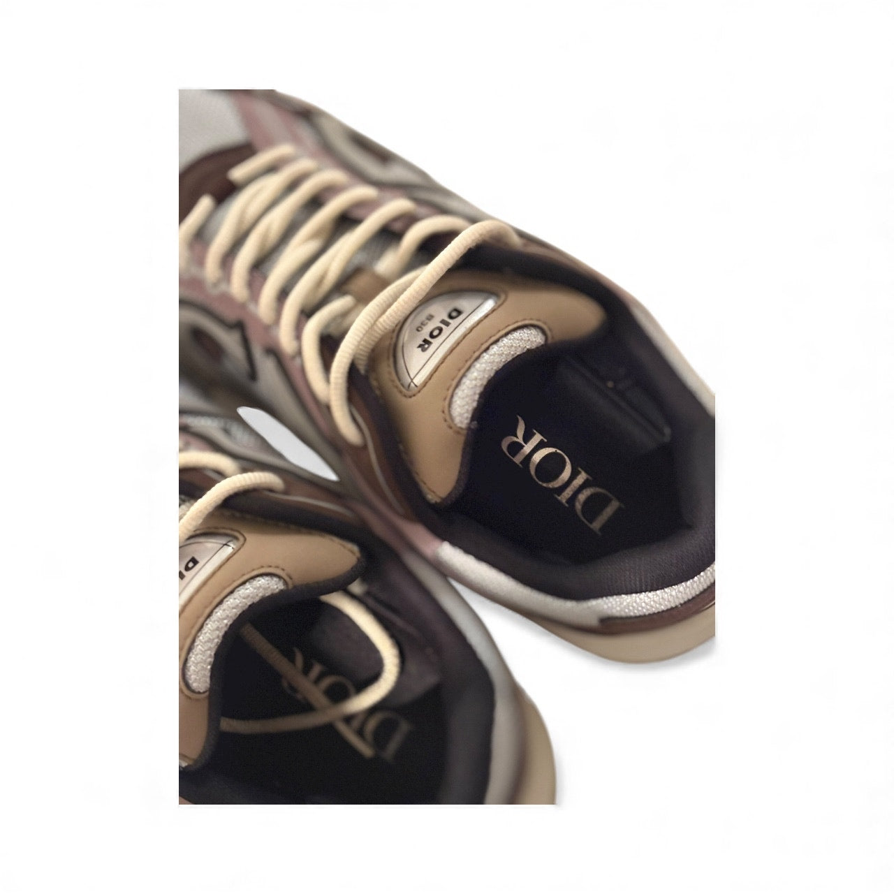 Size 11 - Dior B30 'Reflective CD30 - White Beige'