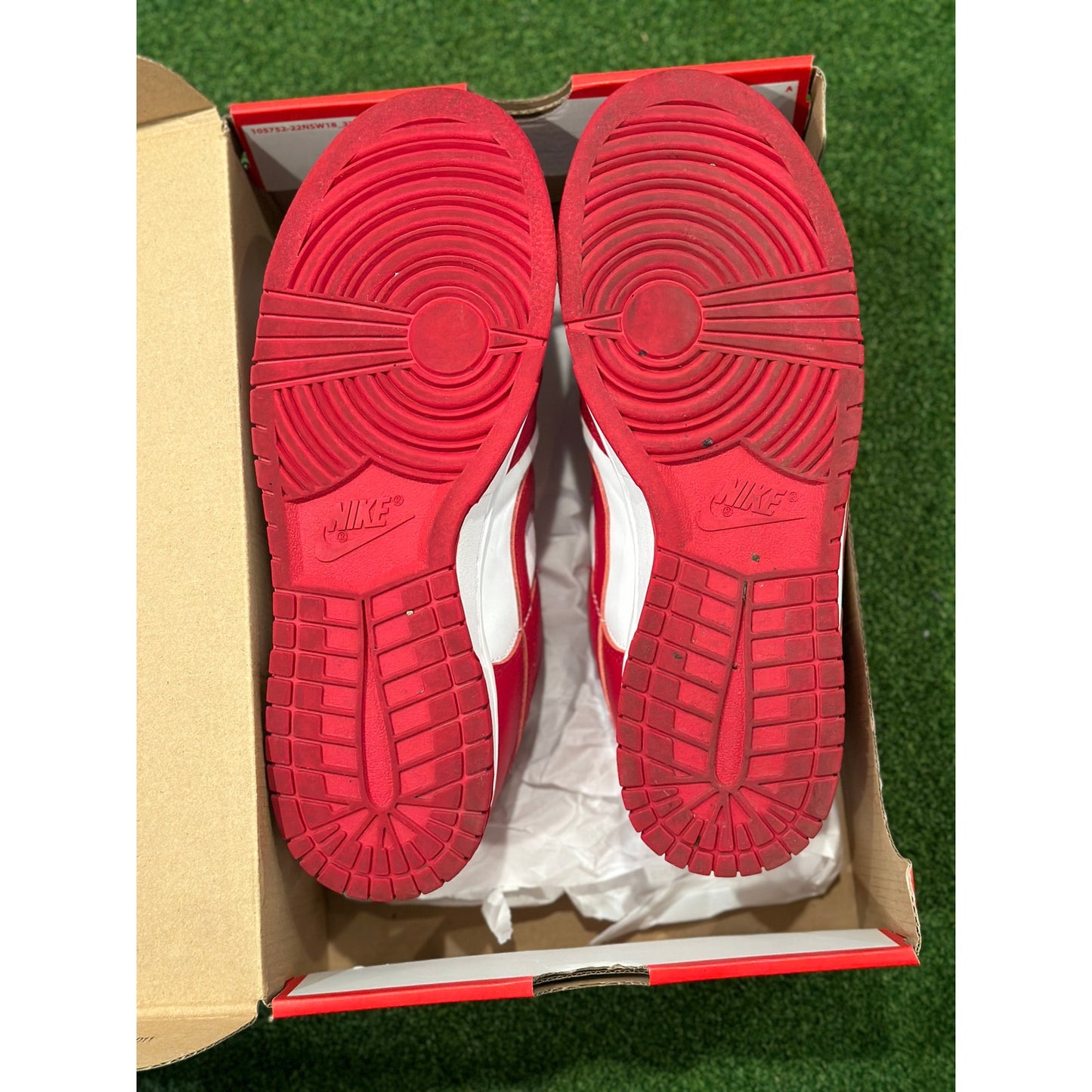 Size 10.5 - Nike Dunk Gym Red