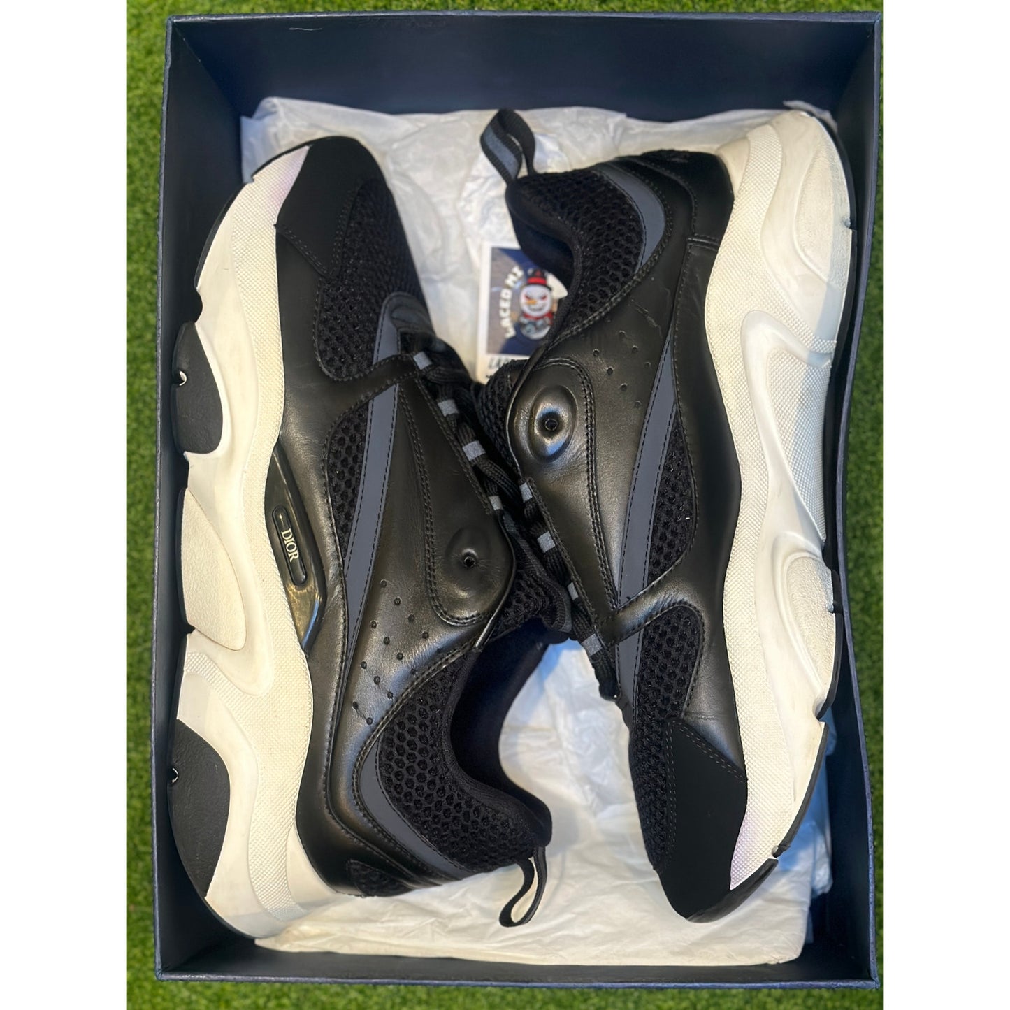 Size 11 - Dior B22 "Black White" Men's Sneakers