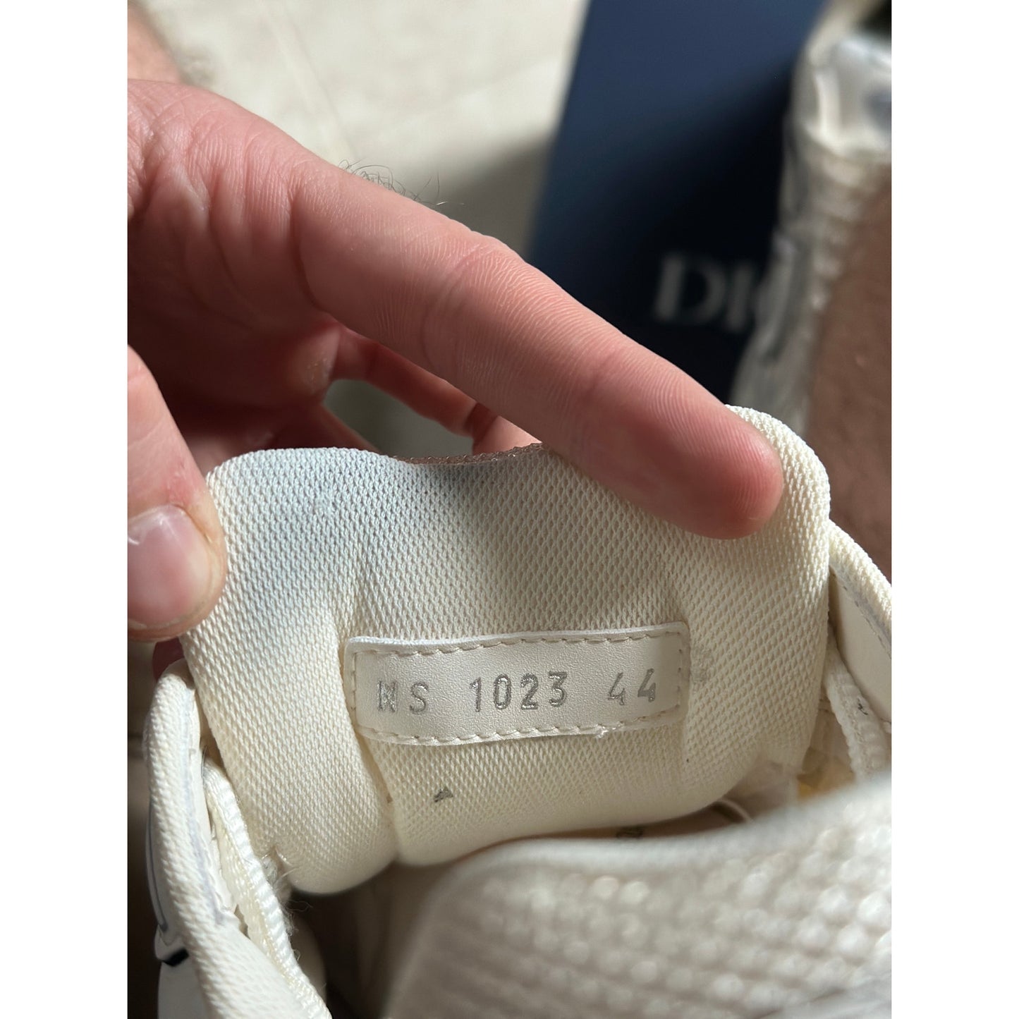 Size 11 - Dior B30 “Cream Green” White Sneaker Green Outsole