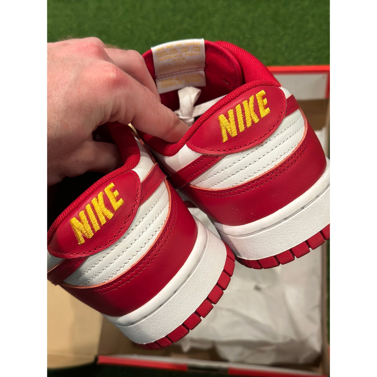 Size 10.5 - Nike Dunk Gym Red