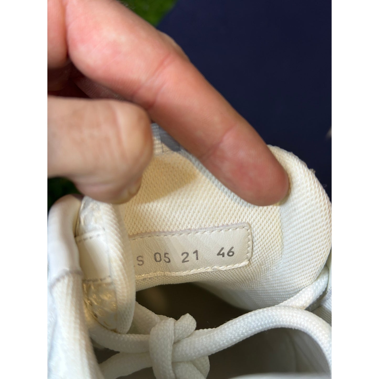 Dior B22 Reflective Low Top Sneaker ‘White’ | 13US