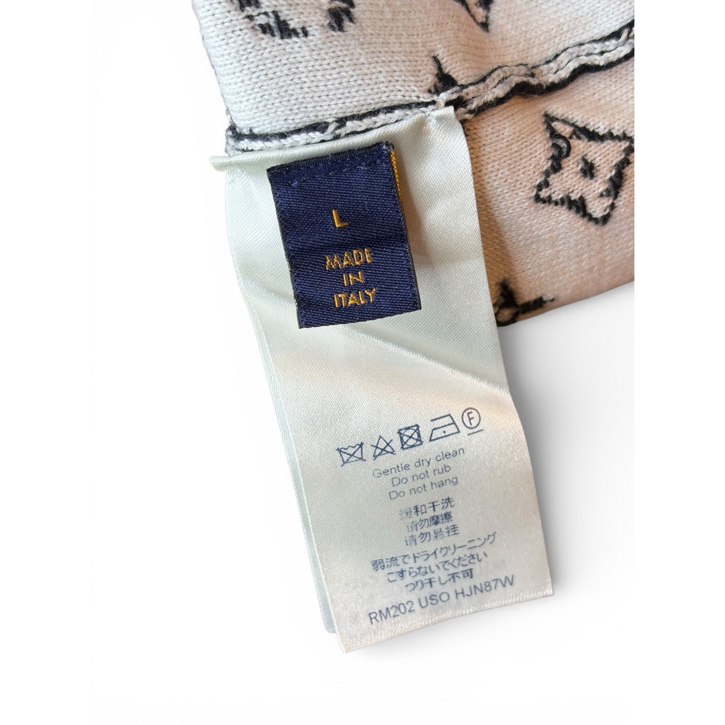 Louis Vuitton LVSE Monogram Degrade Crewneck Black/White | L