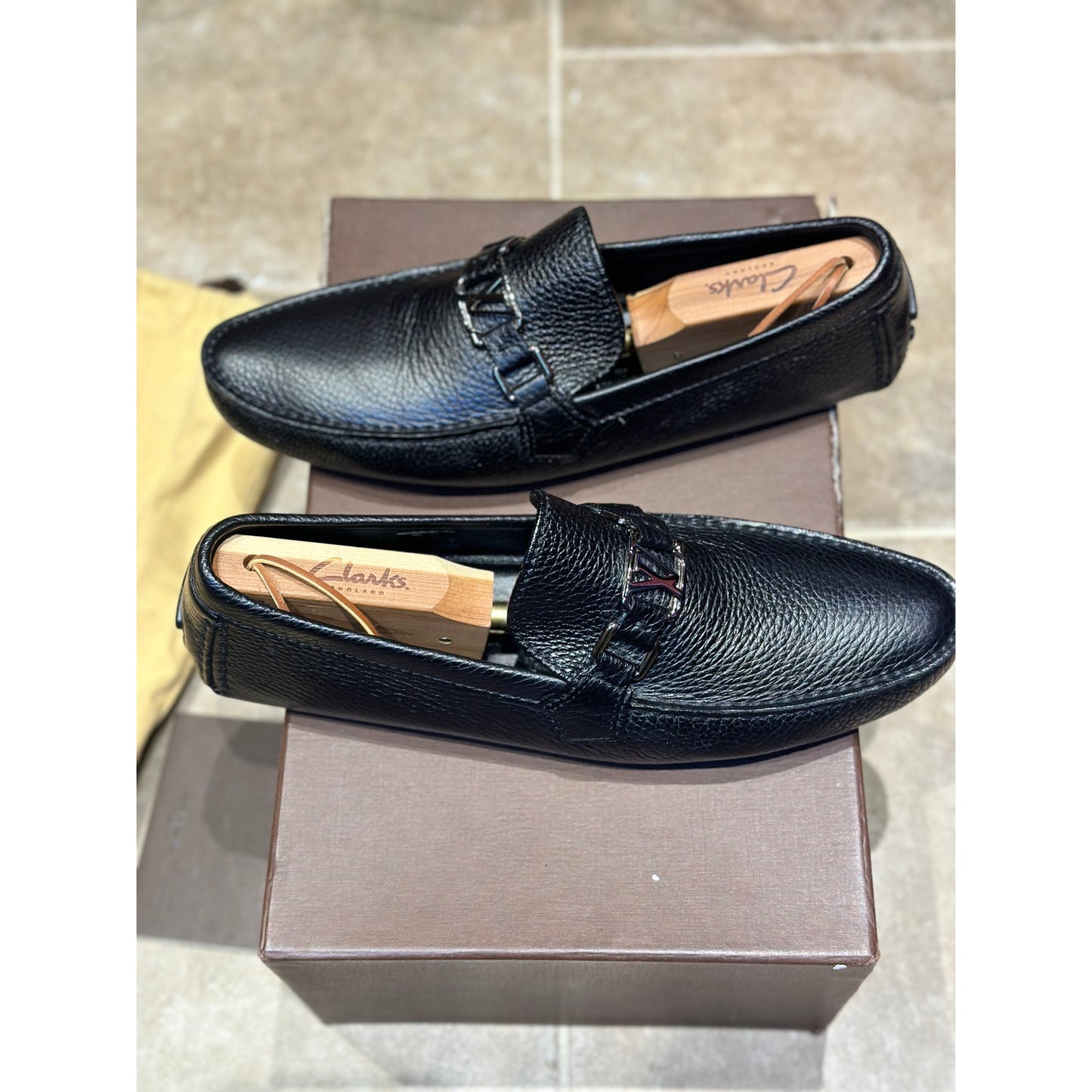 Louis Vuitton Hockenheim Leather Moccasin 8UK - 9US