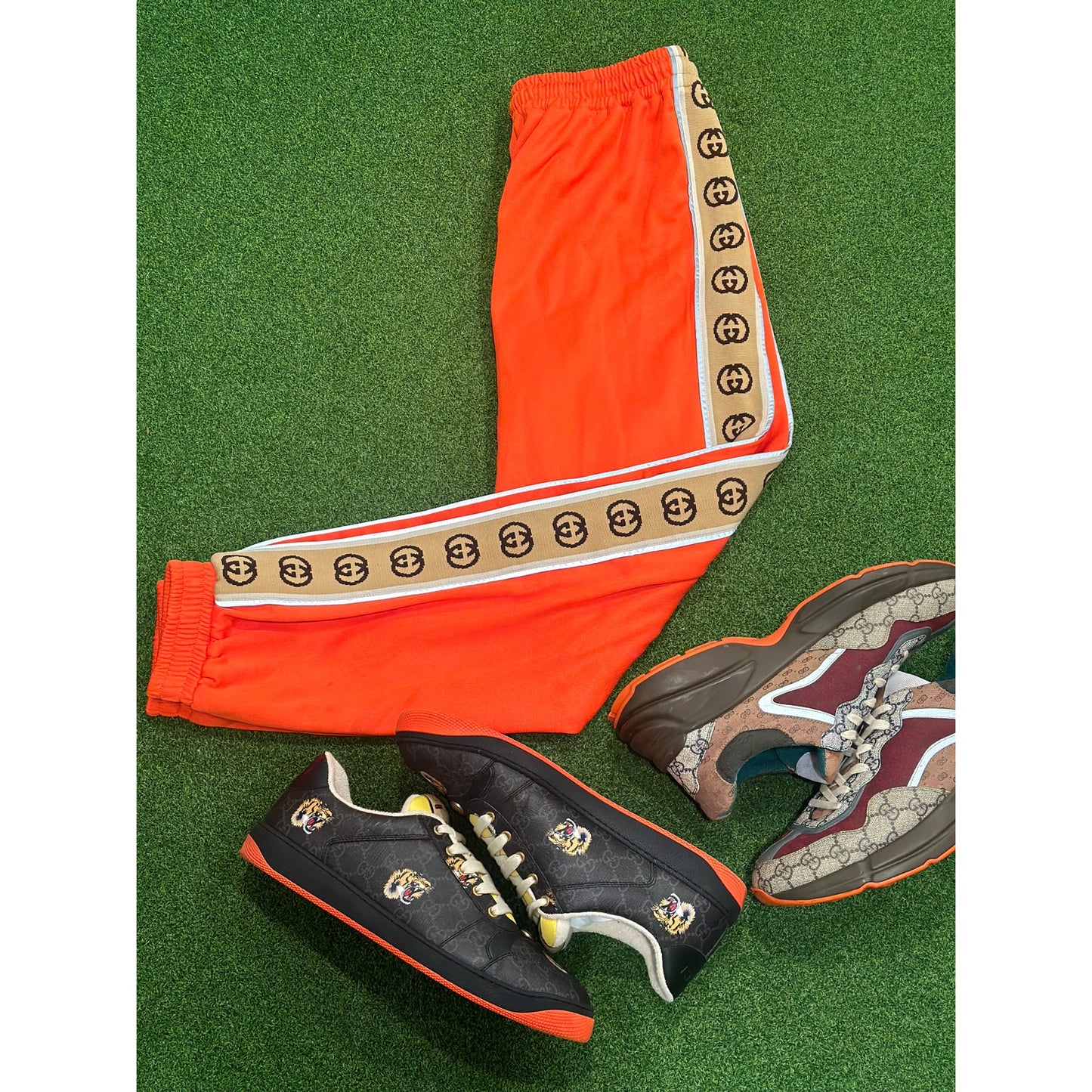 Medium - Gucci Monogram Logo Sweatpants