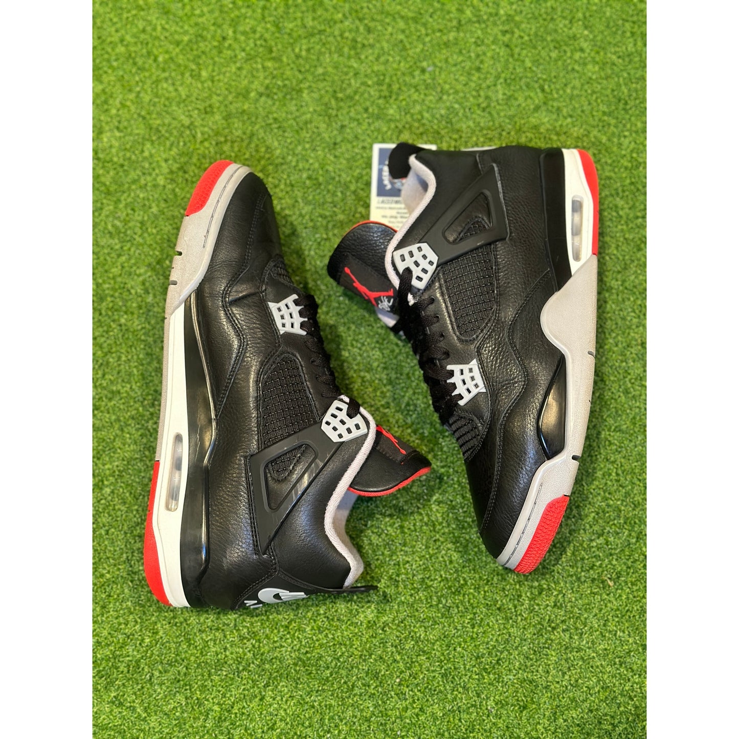 Size 12 - Jordan 4 "Bred Reimagined" Men's Sneakers