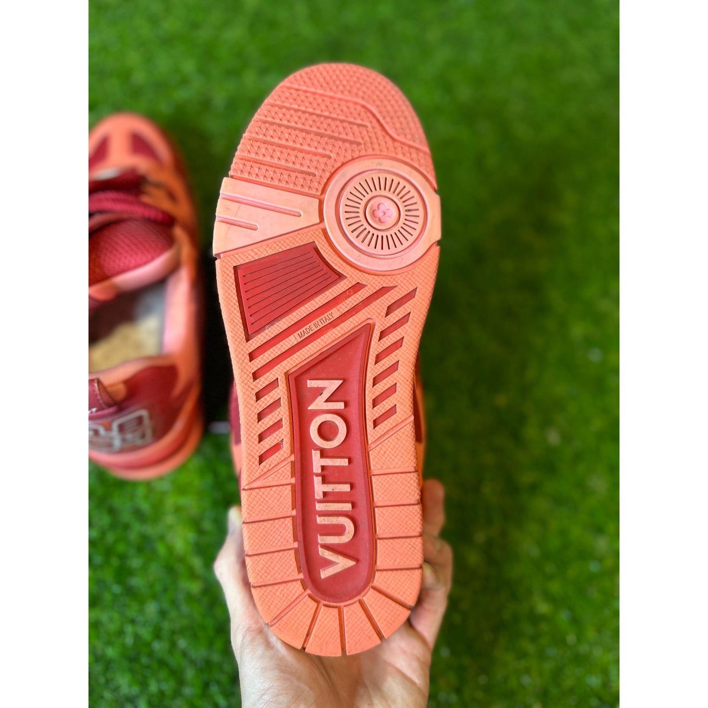 Louis Vuitton LV Skate Red Sneakers | 7.5UK