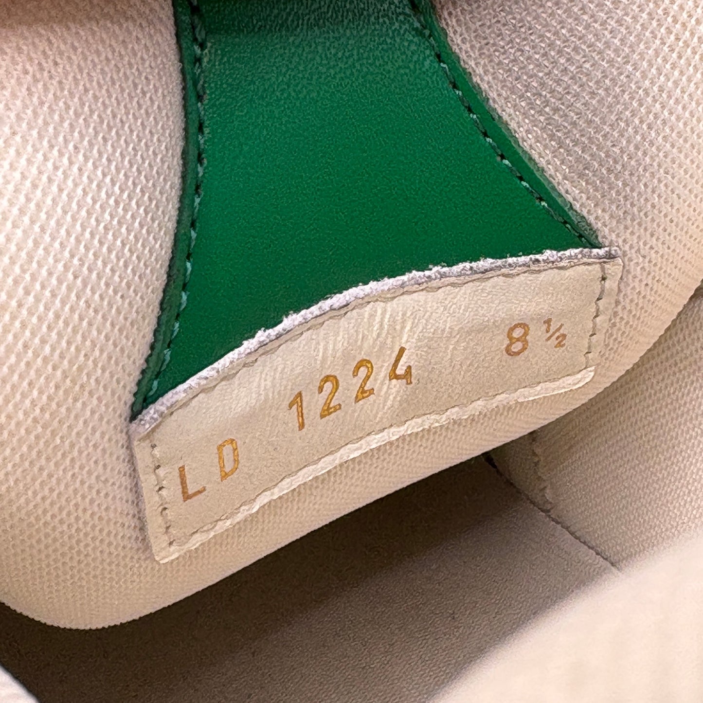 Louis Vuitton LV Skate Green White Sneakers | Size 8.5LV