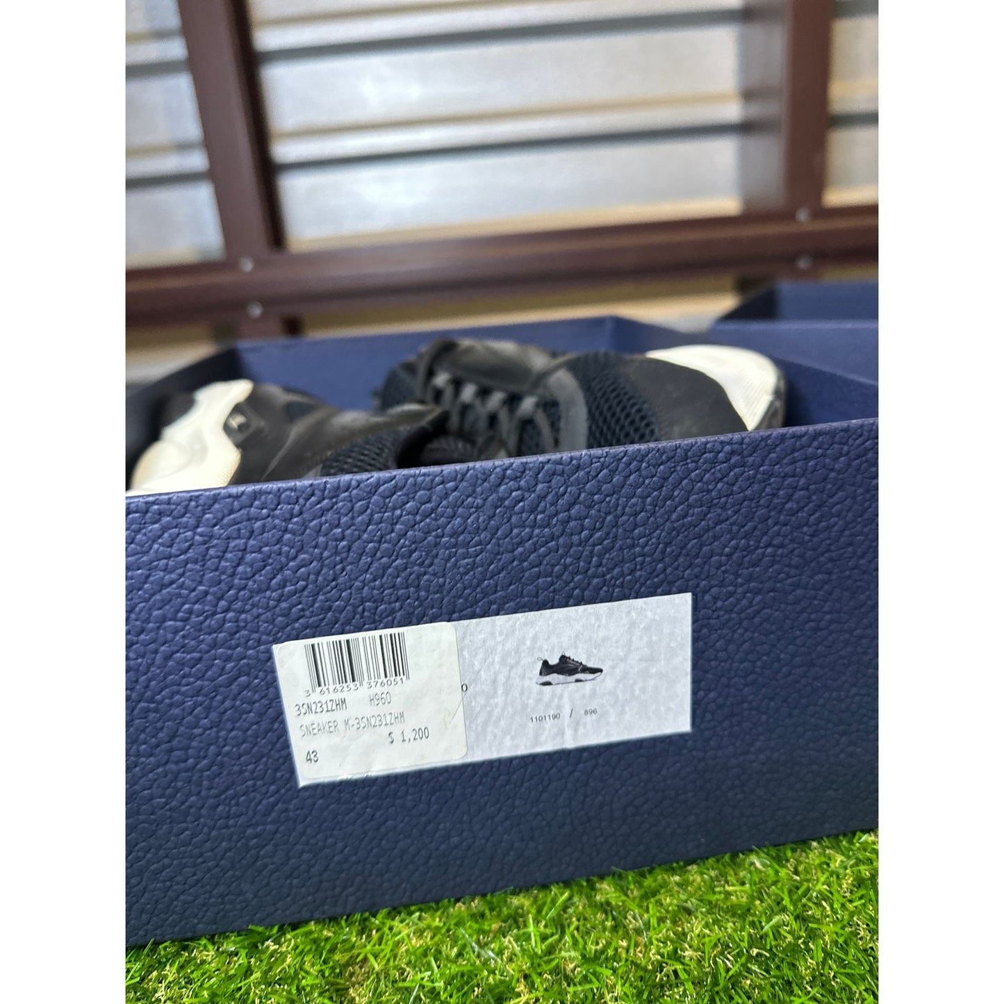 Size 10 - Dior B22 Black/White Sneakers