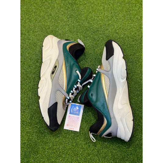 Size 12 - Dior B22 White Black Green Gold