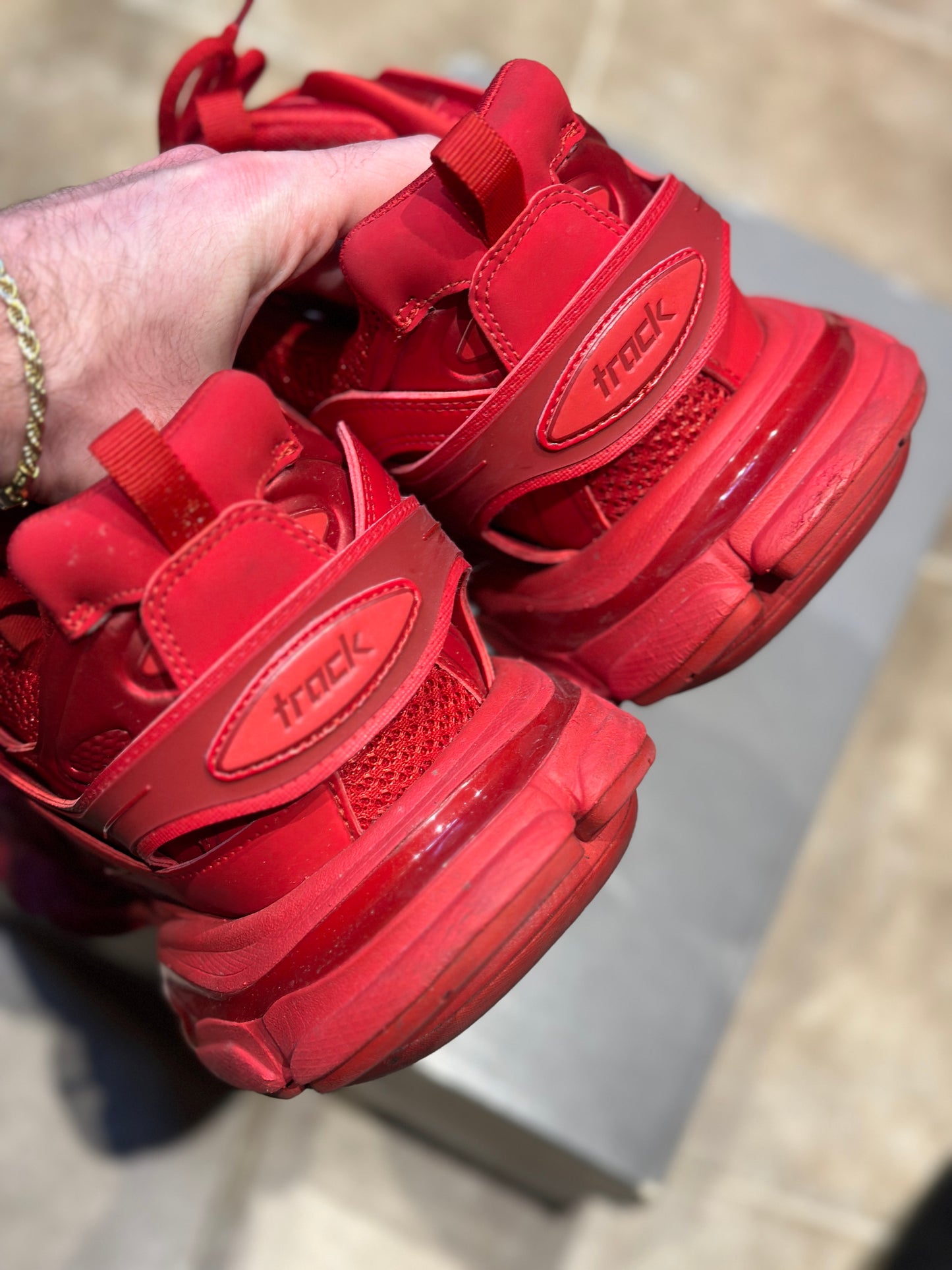 Size 47 - Balenciaga Track Red
