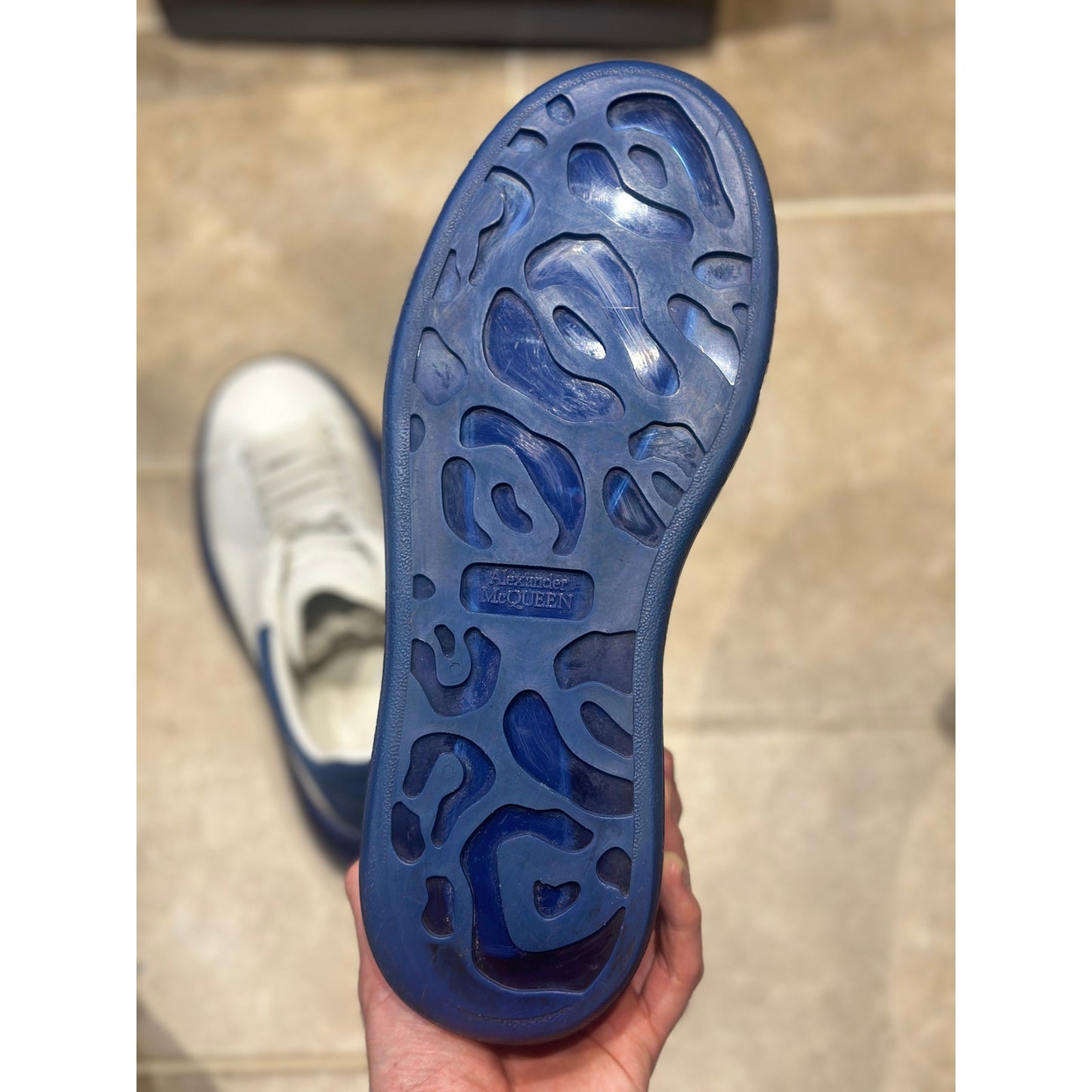 Size 9 - ALEXANDER MCQUEEN Bubble Sole Platform Sneaker
