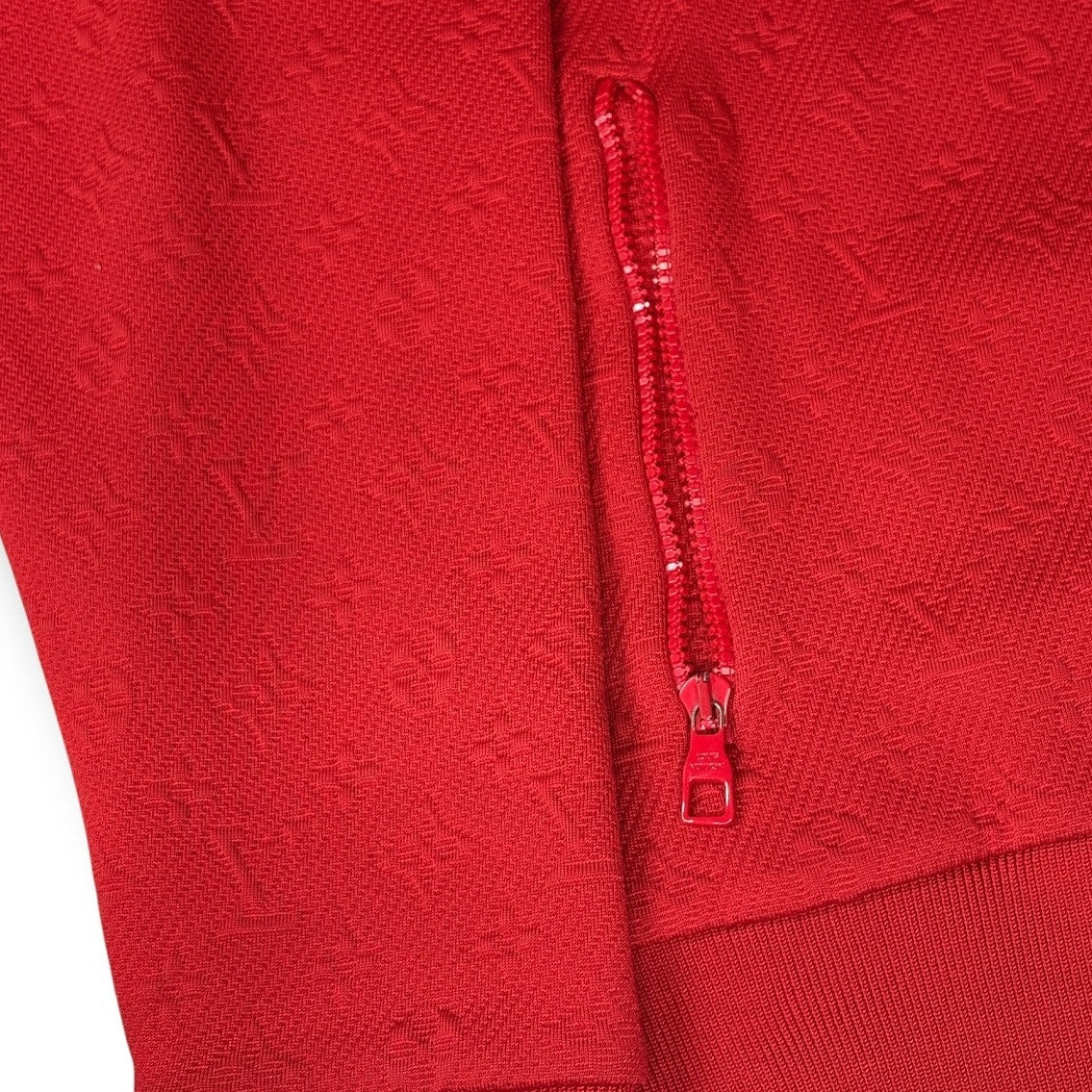 Louis Vuitton Red Monogram Track Jacket | Size XL