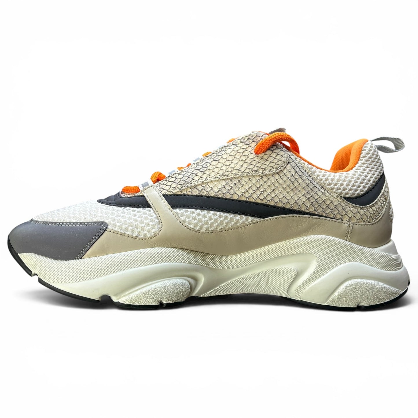 Size 11 - Dior B22 Python Beige Sneakers
