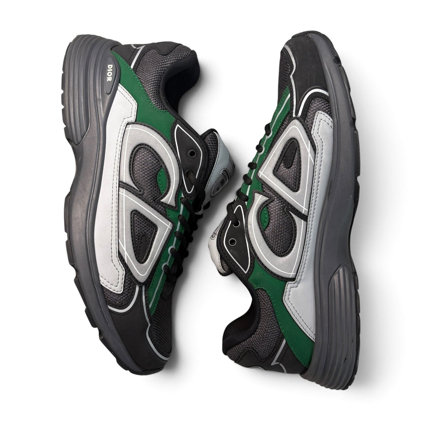 Dior B30 Deep Green / Black / Grey Sneakers | Size 45 (12US)