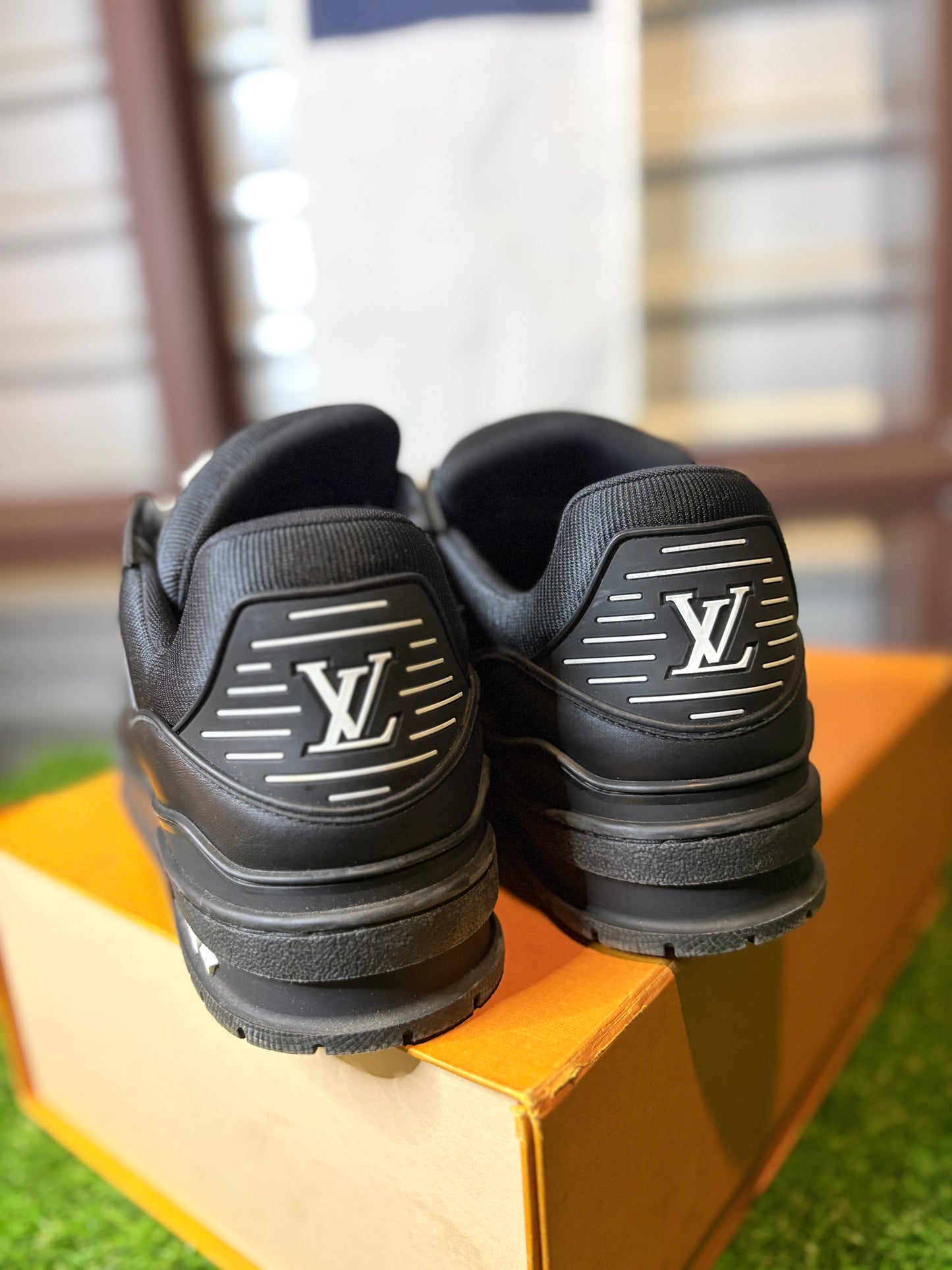 Louis Vuitton LV Trainer Black Sneakers | 8UK