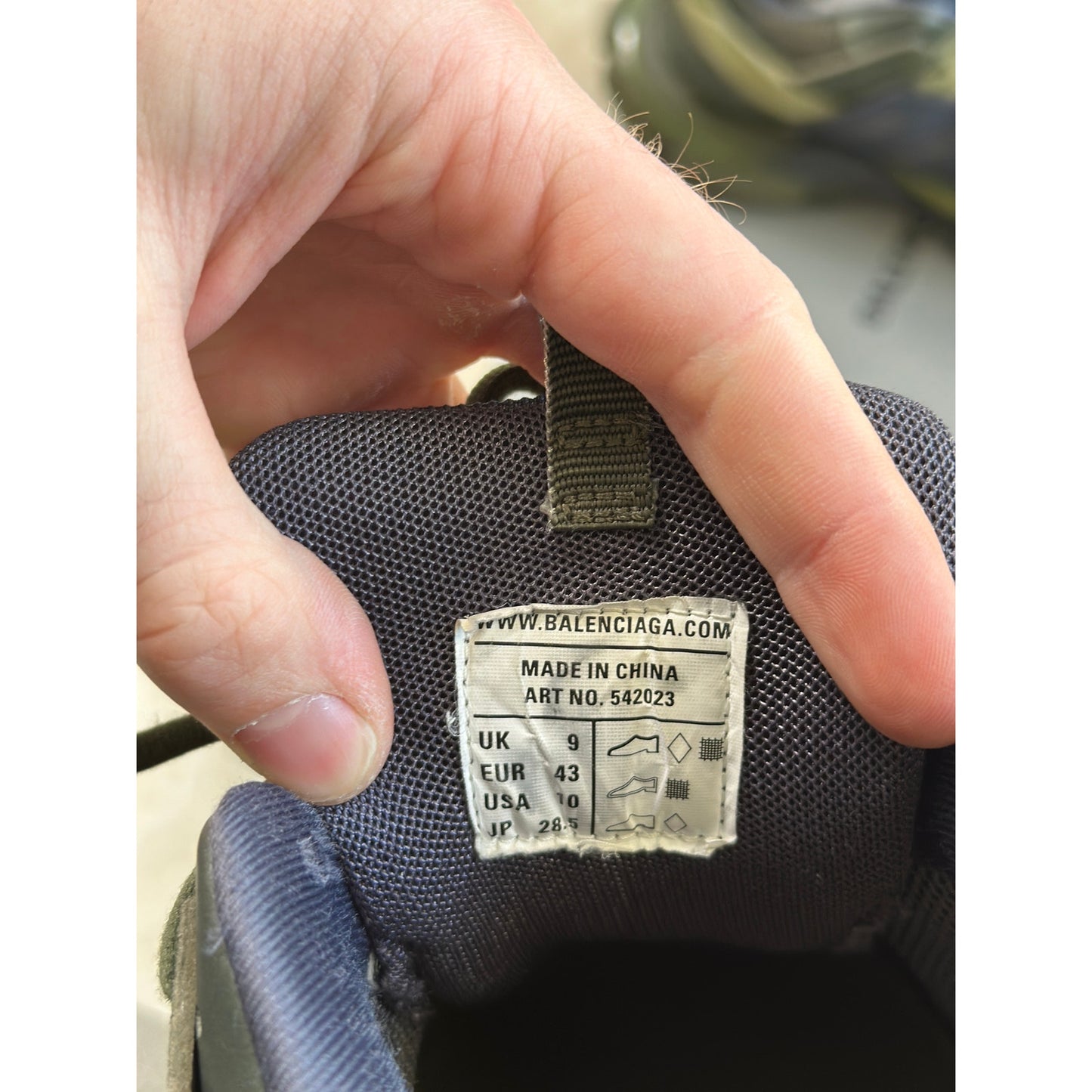 Size 10 - Balenciaga Track Sneakers