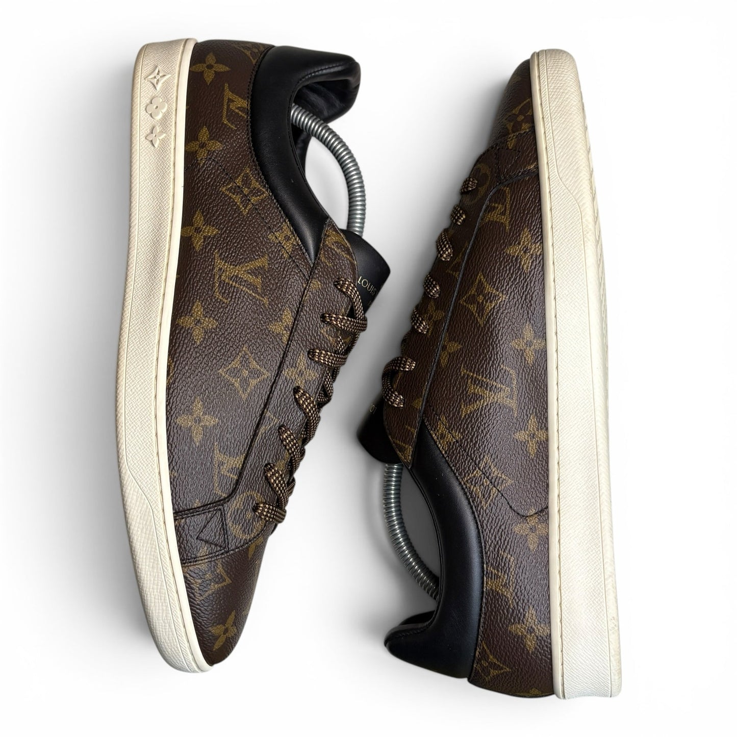 Louis Vuitton Runaway Black Suede, Mesh Trainer (Size 11.5 - 12)